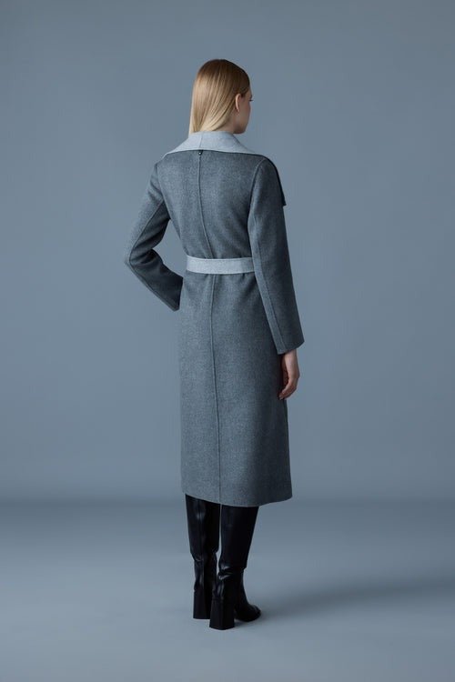 MACKAGE MAI - CN - Double - Face Wool Wrap Coat - Boutique Bubbles