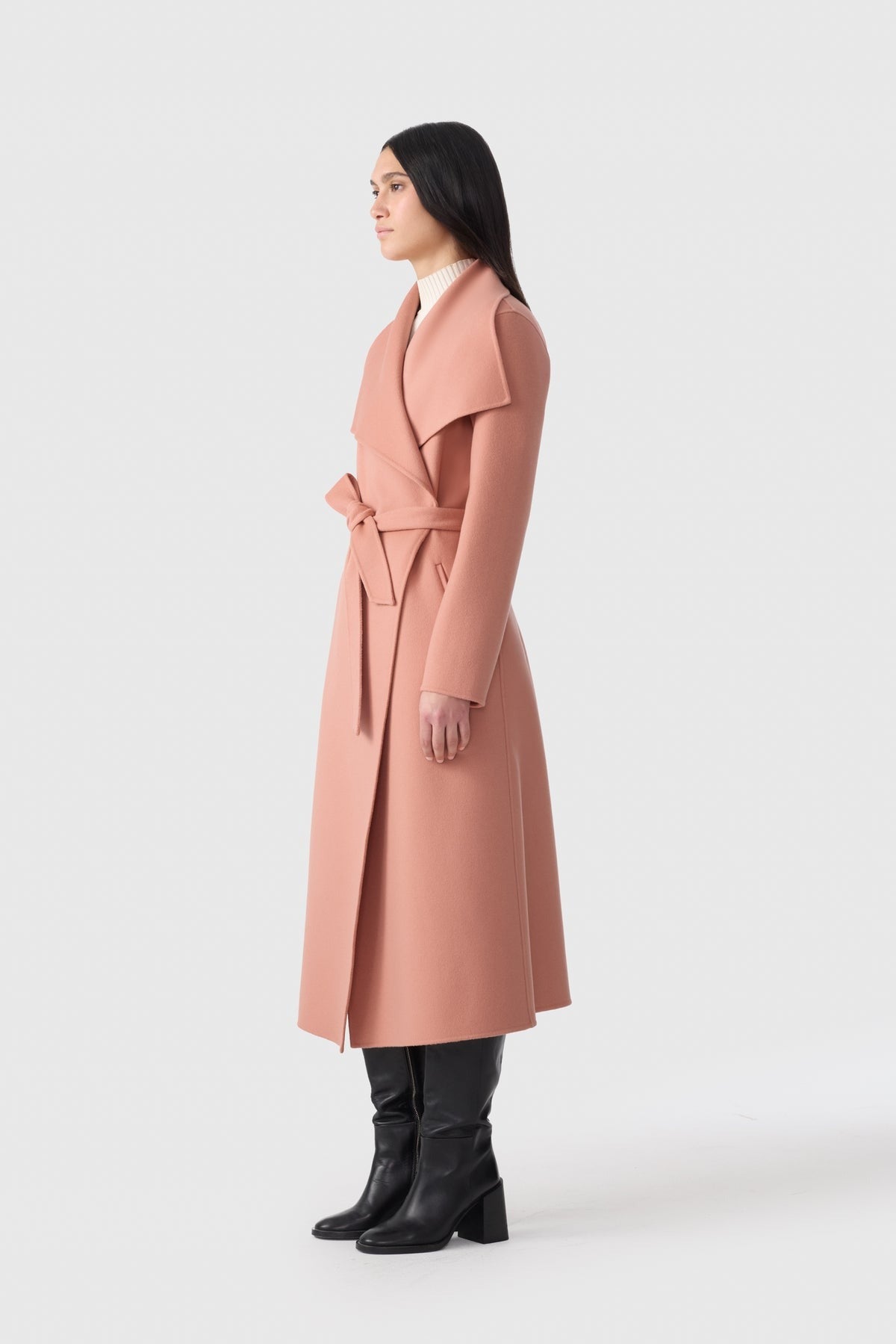 MACKAGE MAI - CN - Double - Face Wool Wrap Coat - Boutique Bubbles