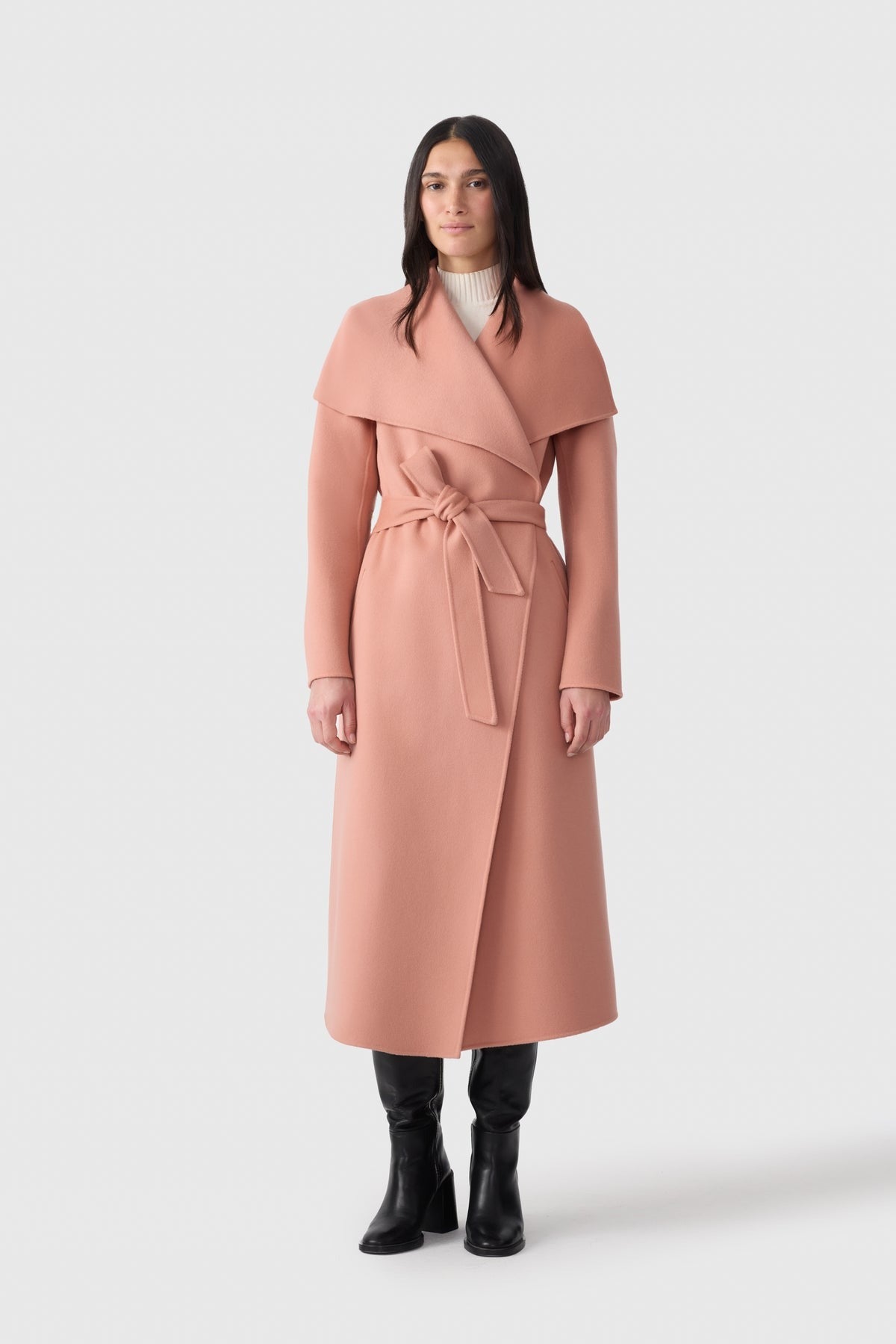 MACKAGE MAI - CN - Double - Face Wool Wrap Coat - Boutique Bubbles