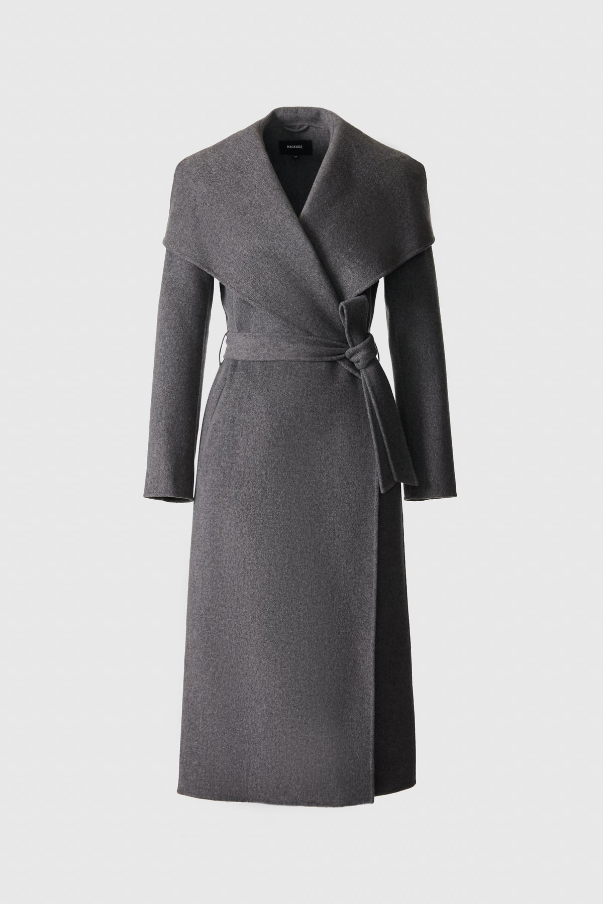MACKAGE MAI - CN - Double - Face Wool Wrap Coat - Boutique Bubbles