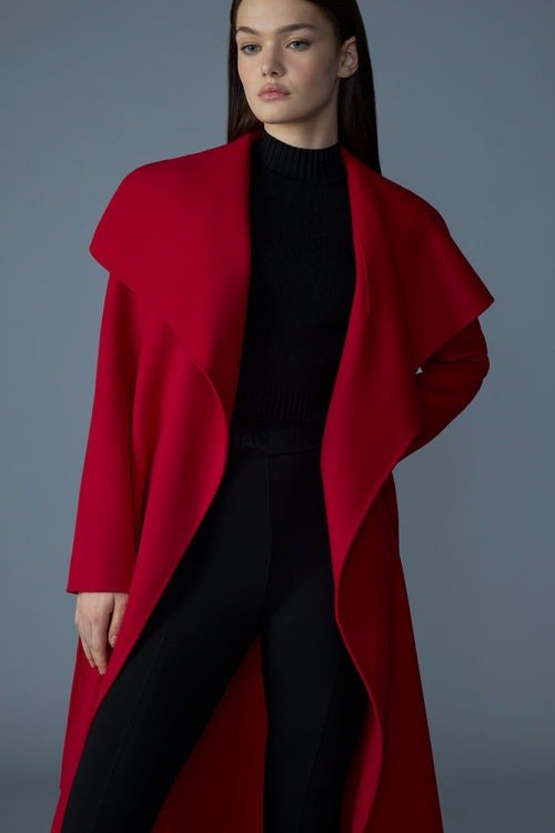 MACKAGE MAI - CN - Double - Face Wool Wrap Coat - Boutique Bubbles