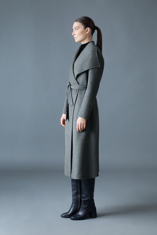 MACKAGE MAI - CN - Double - Face Wool Wrap Coat - Boutique Bubbles