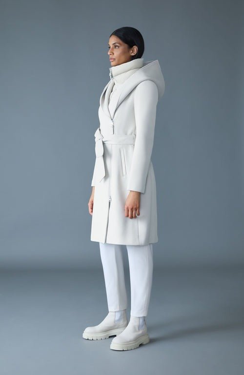 MACKAGE SHIA - SLB - 2 - in - 1 Double - Face Wool Coat With Removable Bib - Boutique Bubbles