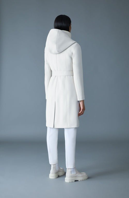 MACKAGE SHIA - SLB - 2 - in - 1 Double - Face Wool Coat With Removable Bib - Boutique Bubbles