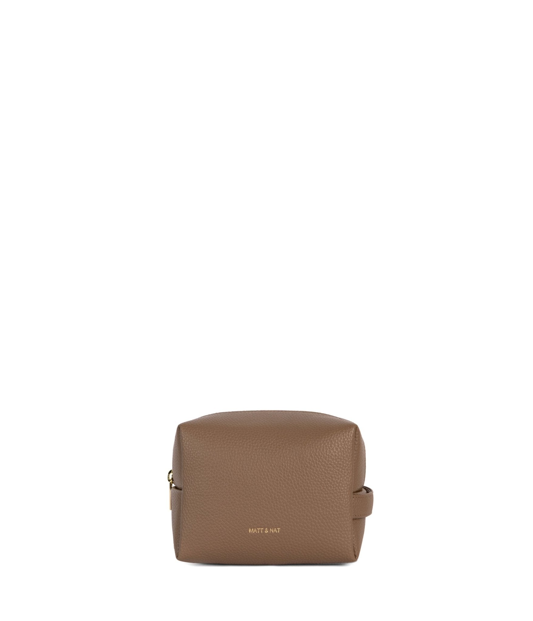 MATT&NAT - BLAIR SM Small Vegan Toiletry Case - Grain - Boutique Bubbles