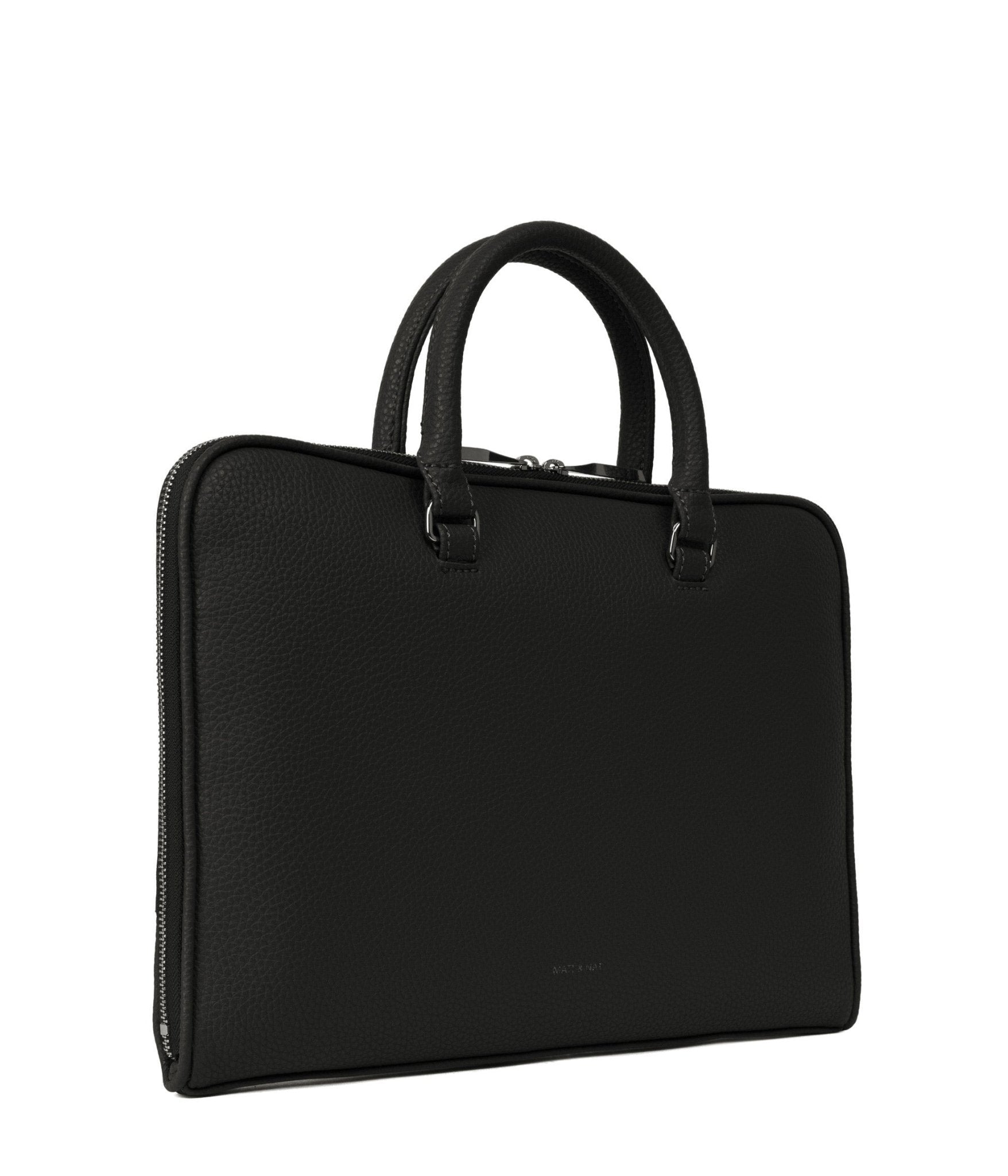 MATT&NAT - HOLDER Slim Vegan Briefcase - Purity - Boutique Bubbles