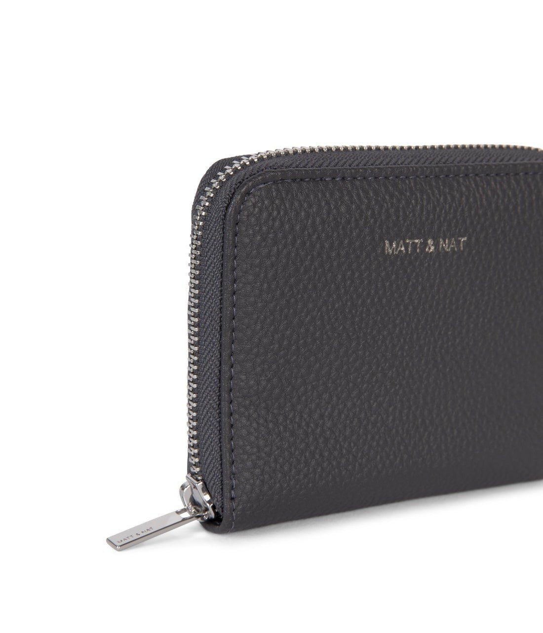 MATT&NAT - RUE Small Vegan Zip Wallet - Grain - Boutique Bubbles