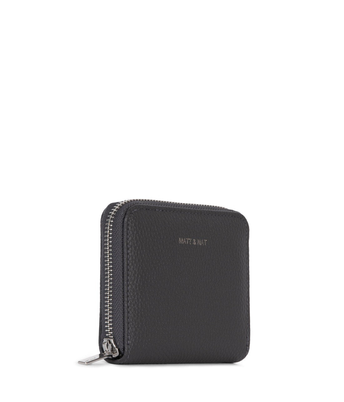 MATT&NAT - RUE Small Vegan Zip Wallet - Grain - Boutique Bubbles