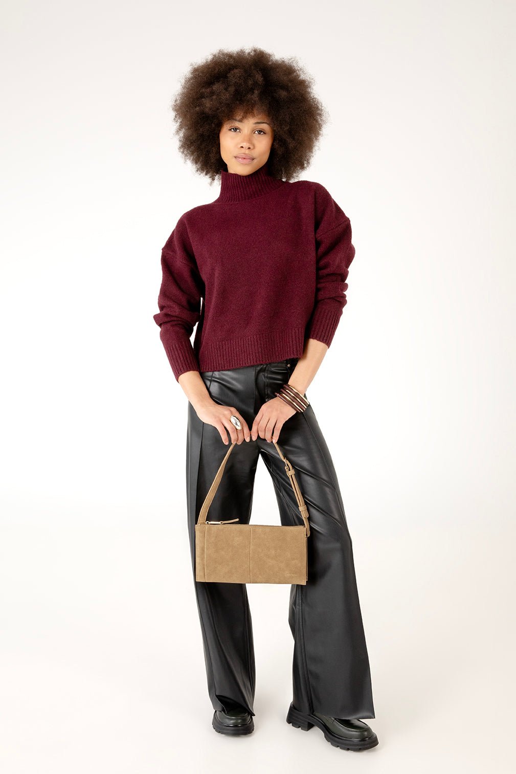MATT&NAT - SAIGE Vegan Shoulder Bag – Solstice - Boutique Bubbles