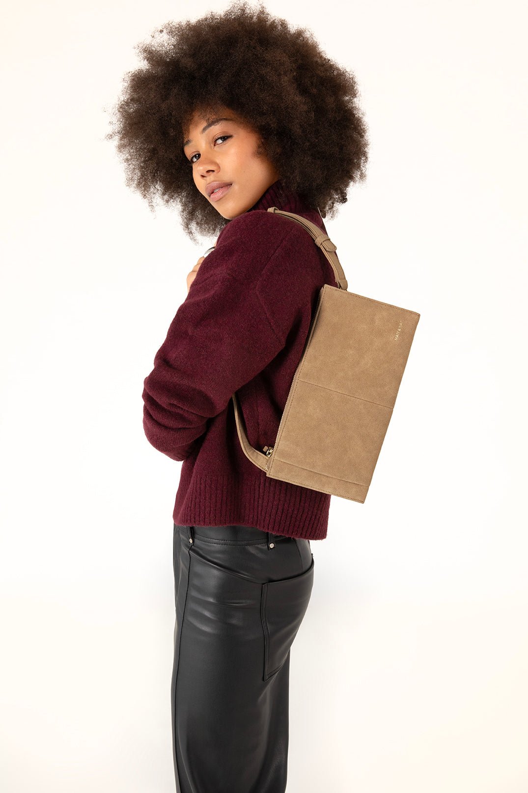 MATT&NAT - SAIGE Vegan Shoulder Bag – Solstice - Boutique Bubbles