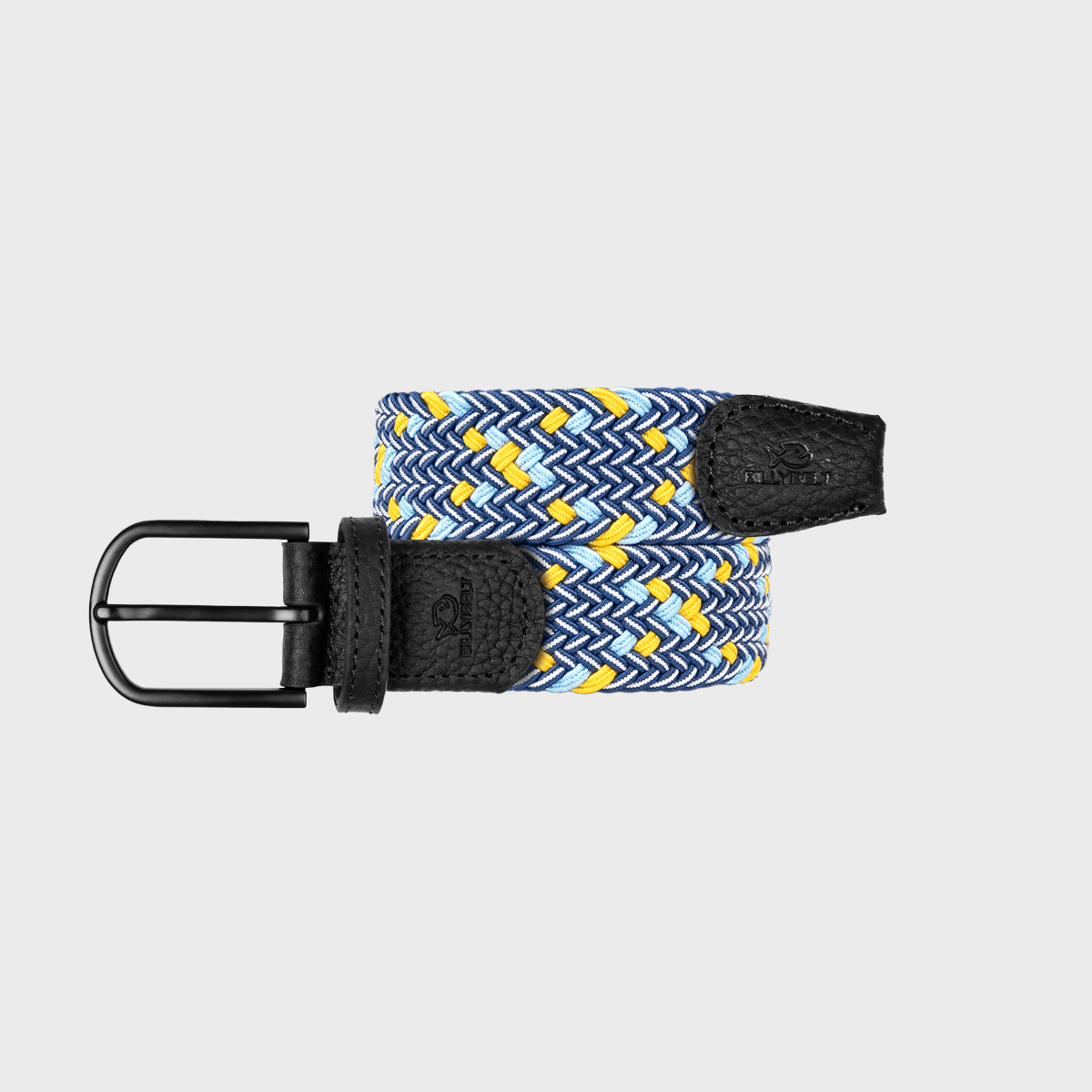 Multicolored elastic braided belt - Cusco - Boutique Bubbles