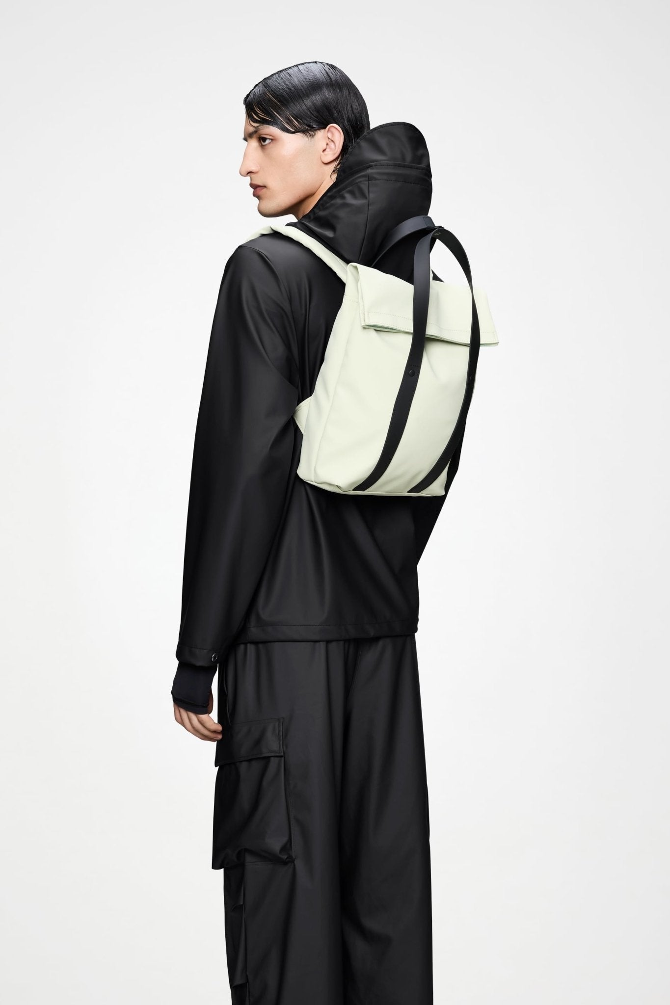 RAINS - 2 Way Tote Backpack Mini W3 - Boutique Bubbles