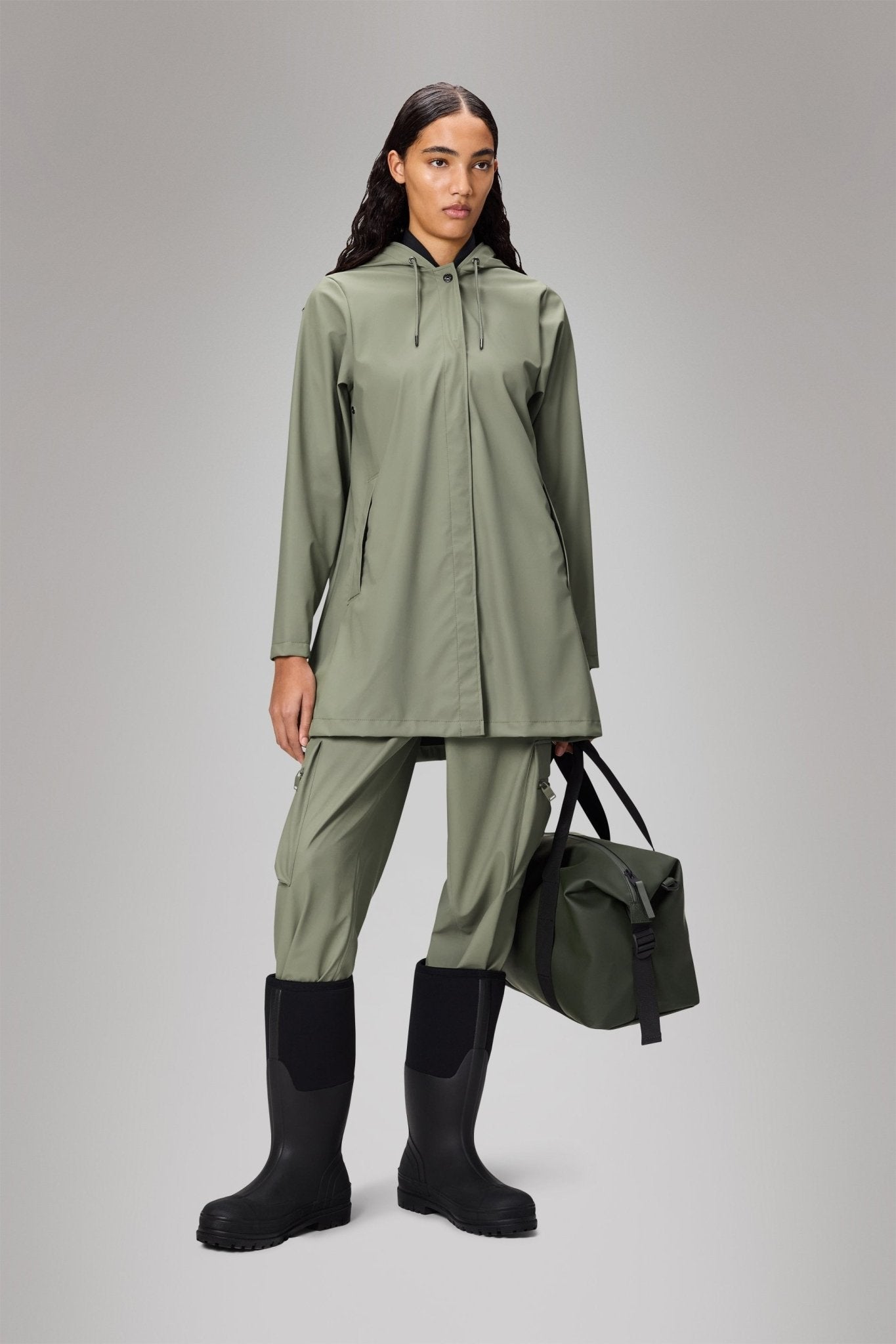 RAINS A - LINE W Jacket W3 - Boutique Bubbles