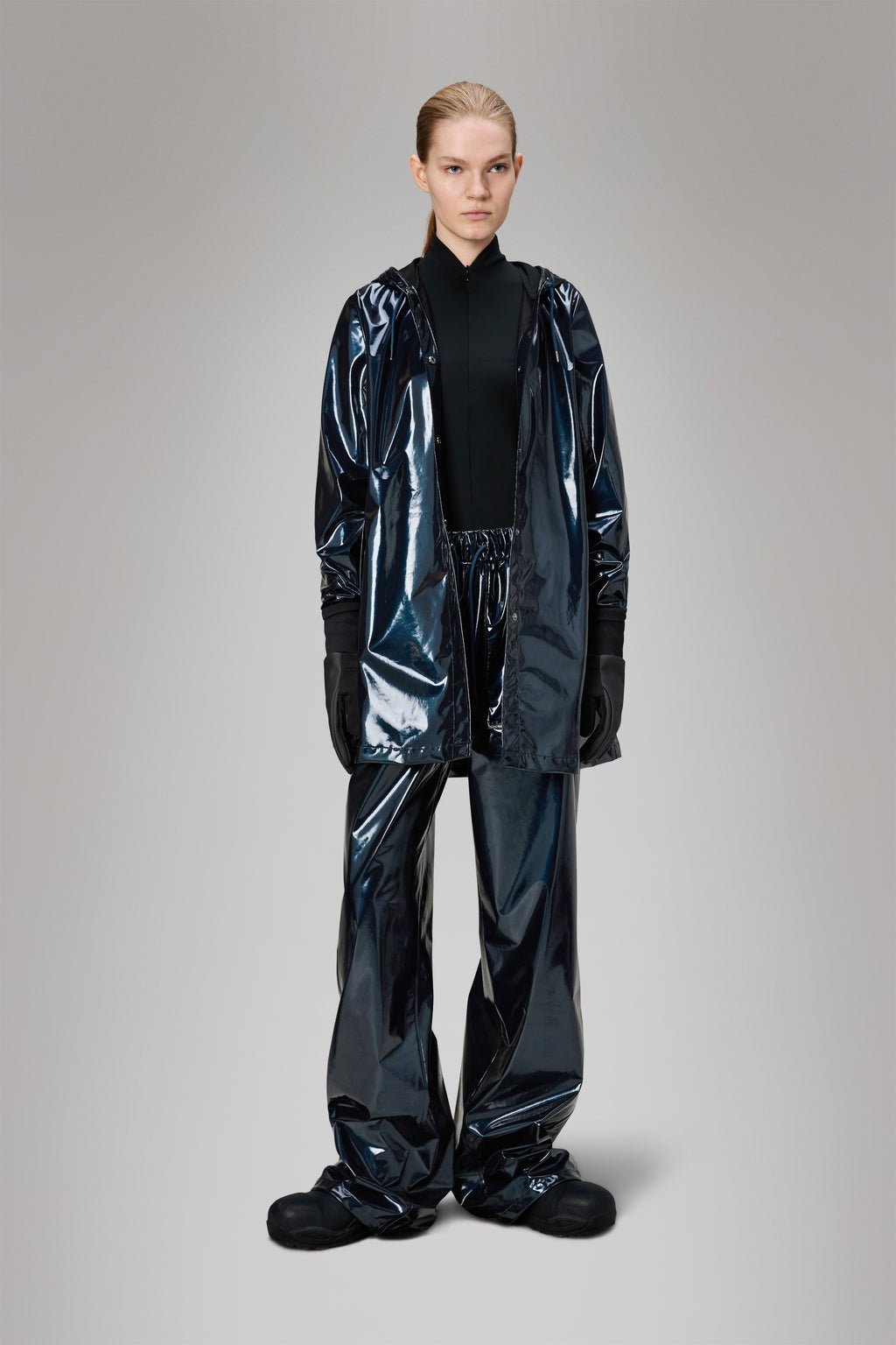 RAINS A - LINE W Jacket W3 - Boutique Bubbles