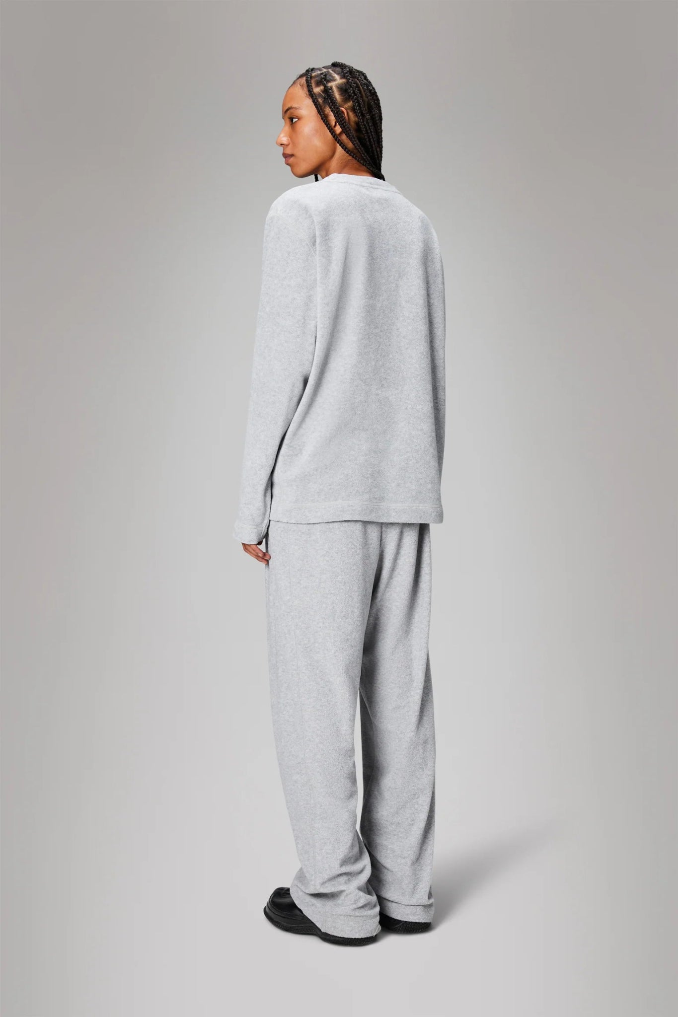 RAINS ADDIS Fleece Crewneck - Boutique Bubbles