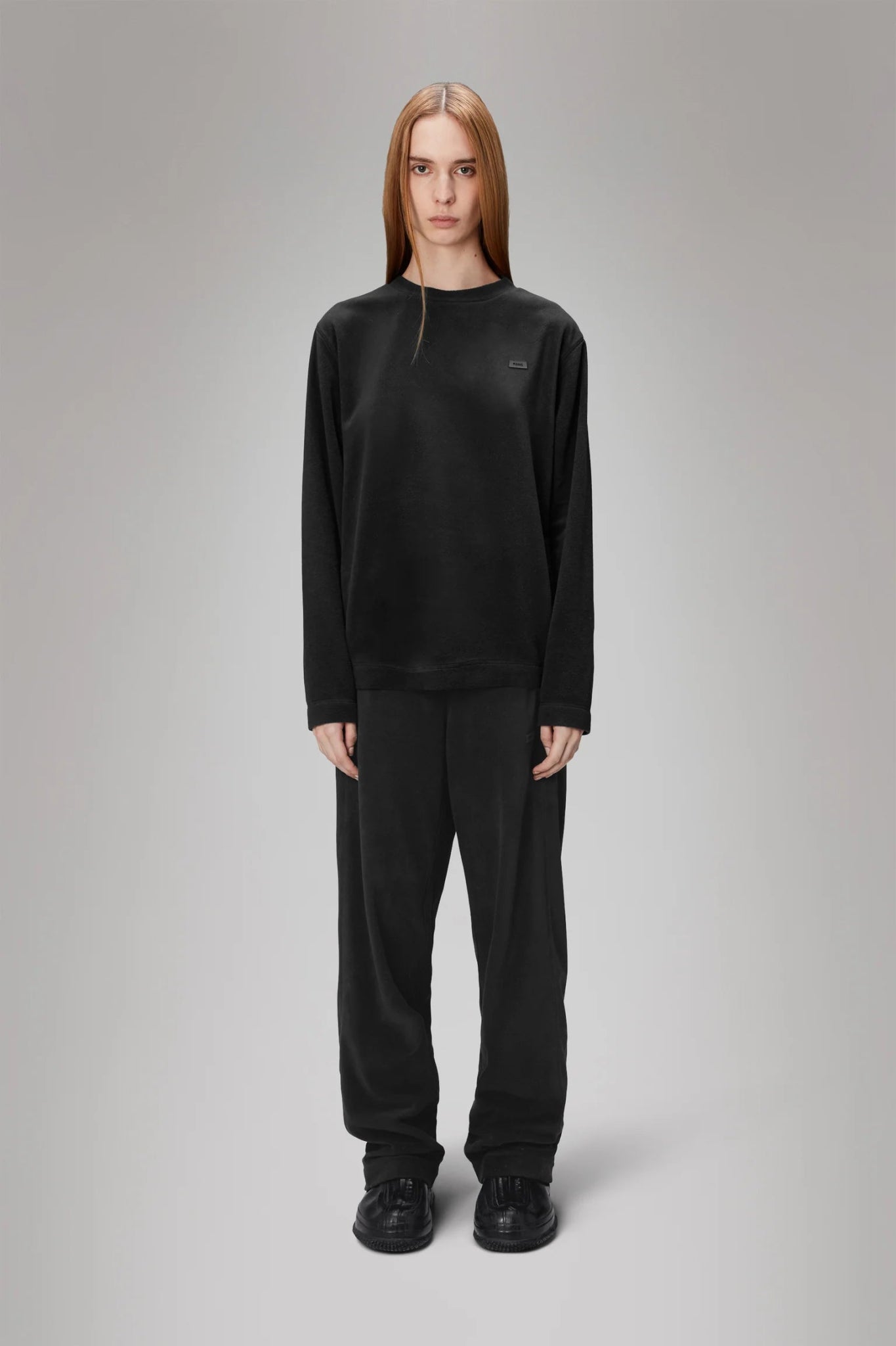 RAINS ADDIS Fleece Crewneck - Boutique Bubbles