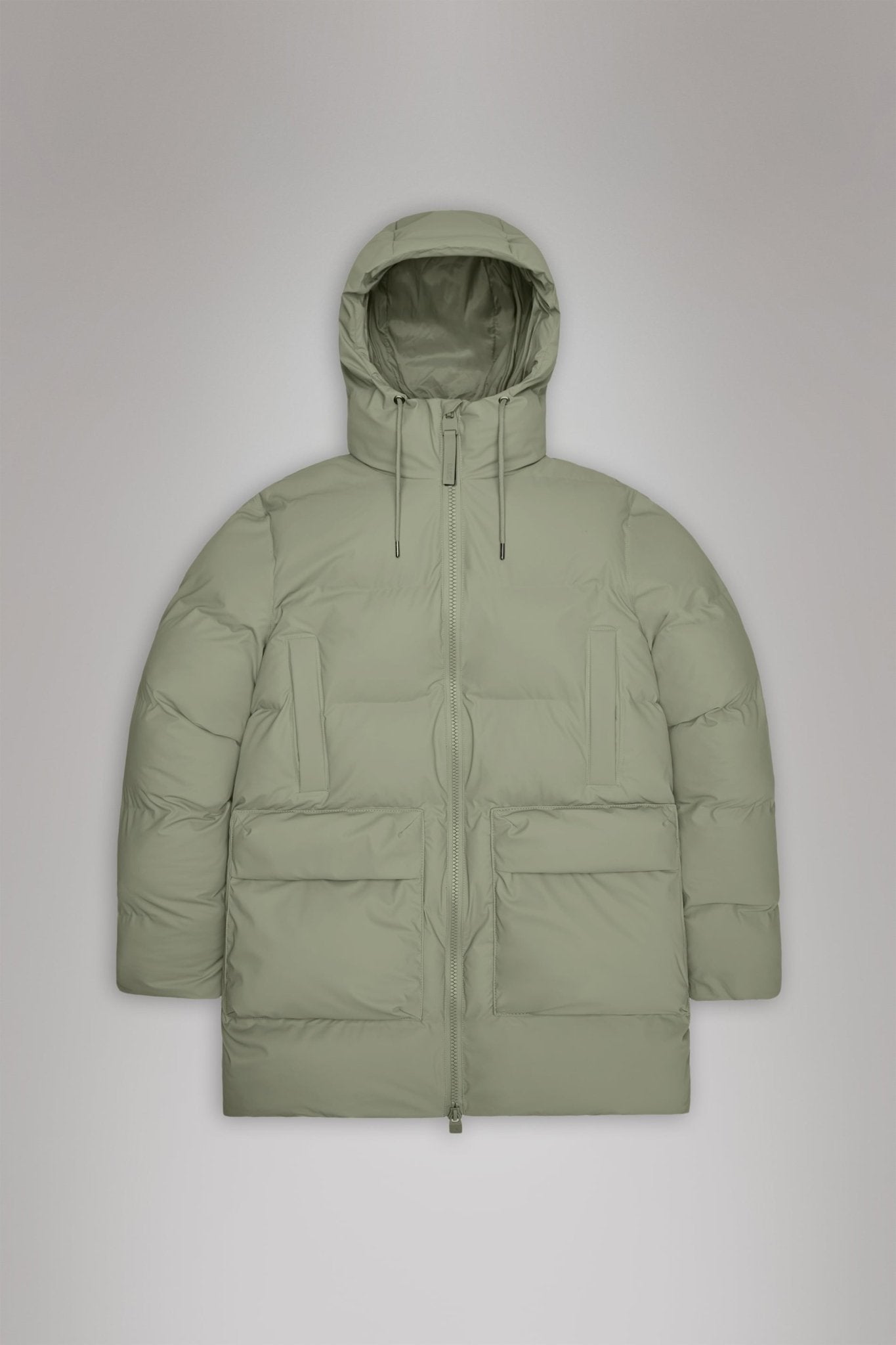 RAINS ALTA Long Puffer Cargo Jacket W3T4 - Boutique Bubbles