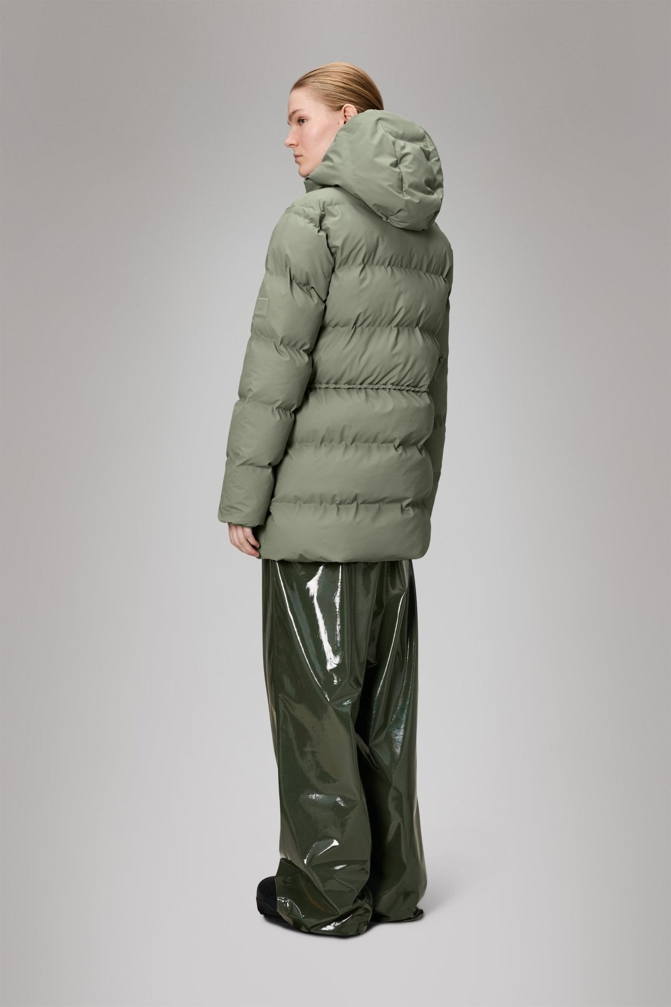RAINS ALTA Long Puffer String W Jacket W3T4 - Boutique Bubbles