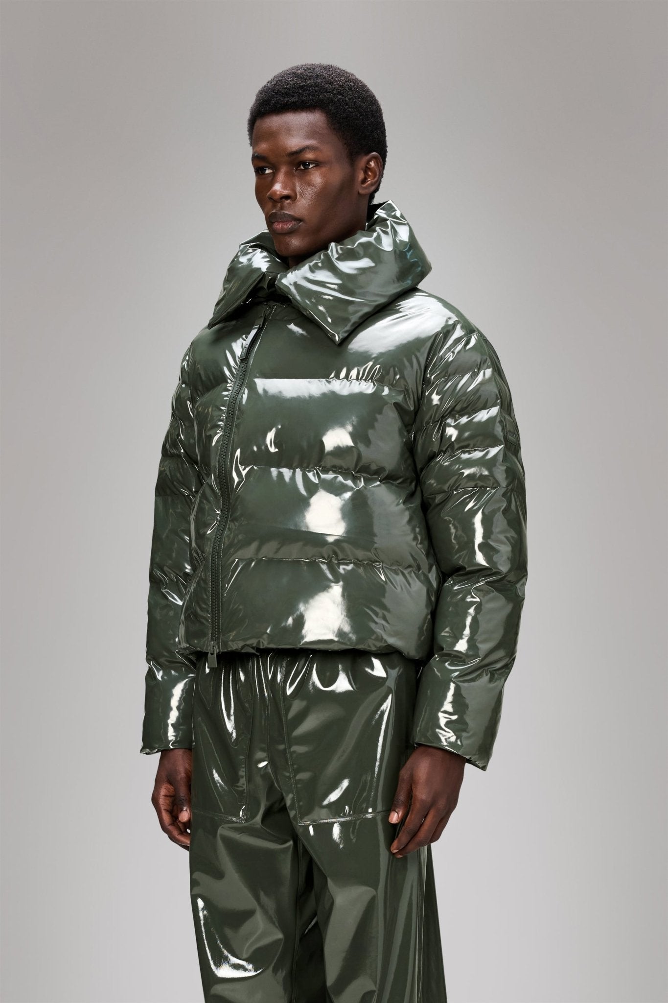 RAINS - Alta Vision Short Puffer Jacket W3T3 - Boutique Bubbles