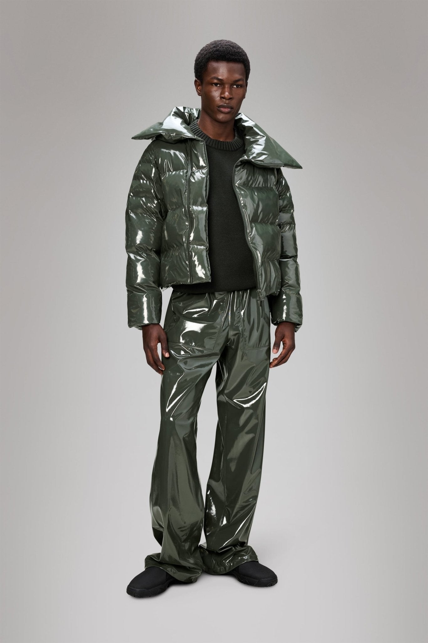 RAINS - Alta Vision Short Puffer Jacket W3T3 - Boutique Bubbles
