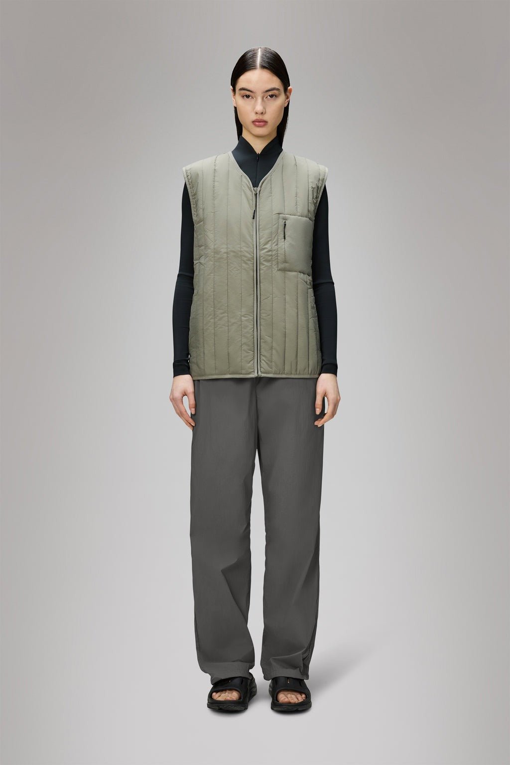 RAINS BANJA Liner Vest T1 - Boutique Bubbles