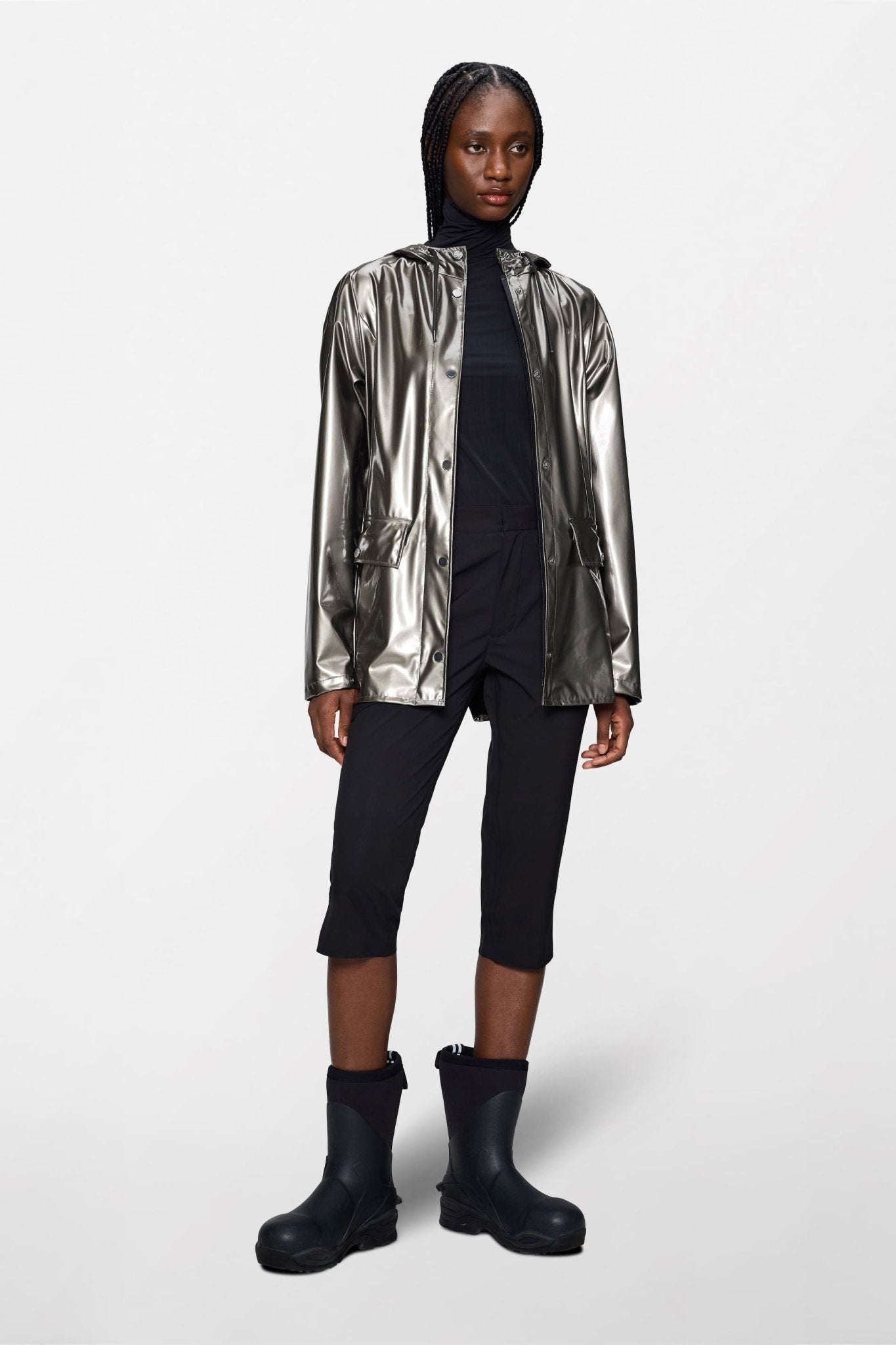 RAINS Curve Jacket W3 - Boutique Bubbles