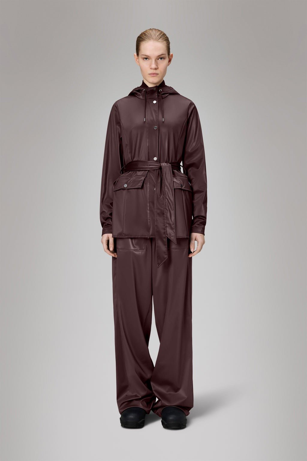 RAINS Curve Jacket W3 - Boutique Bubbles