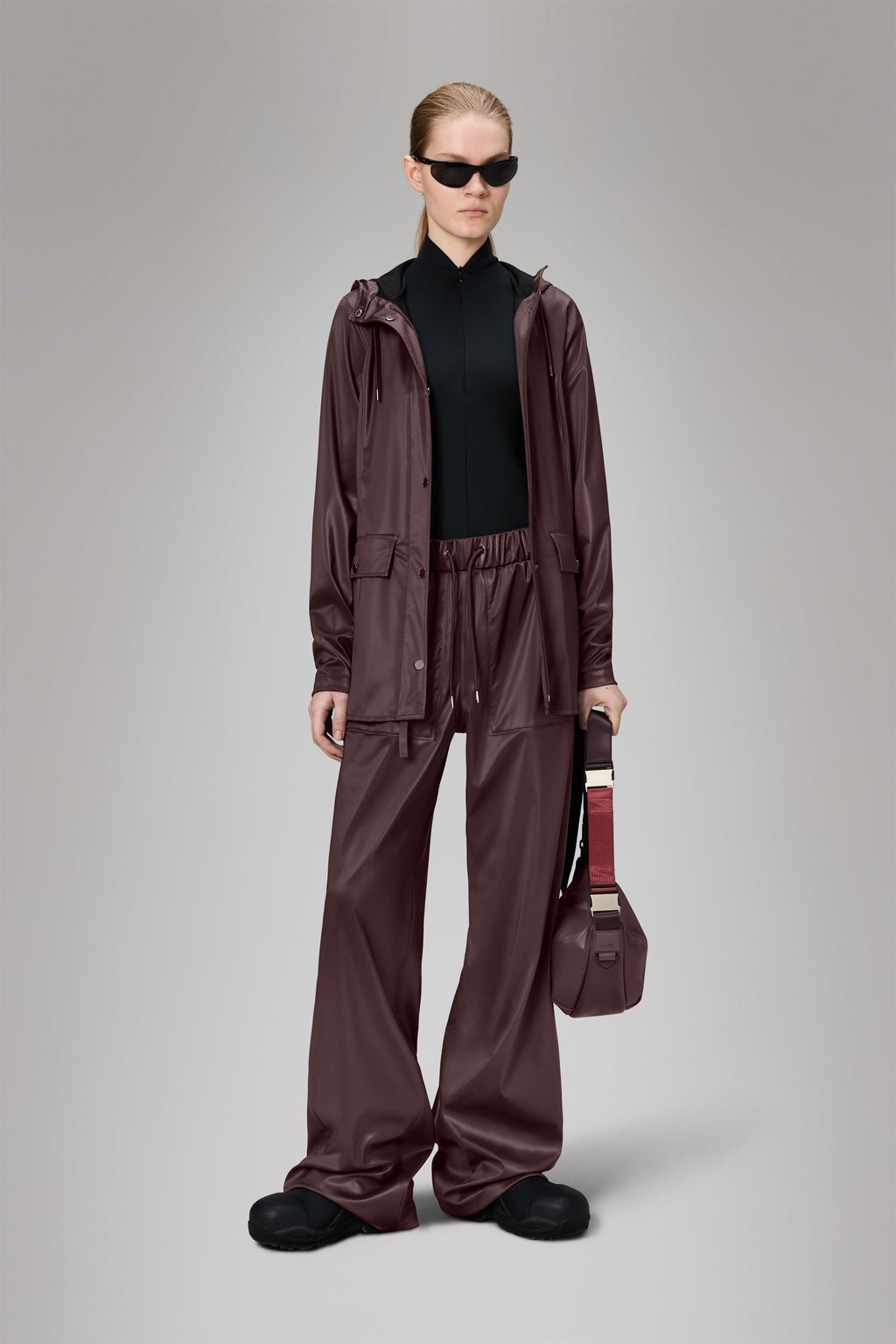 RAINS Curve Jacket W3 - Boutique Bubbles