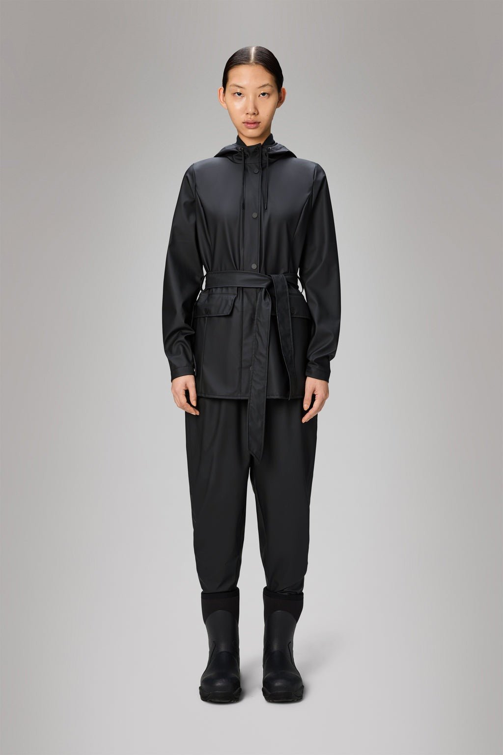 RAINS Curve Jacket W3 - Boutique Bubbles