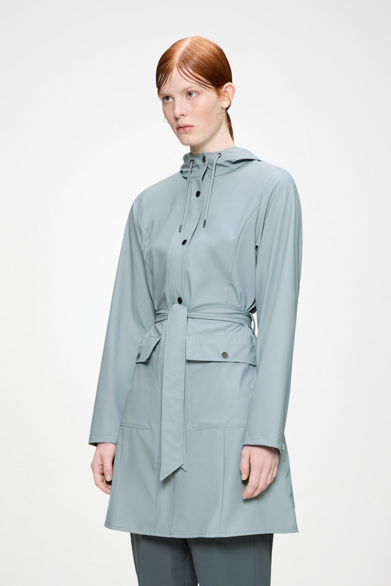RAINS CURVE Long Jacket W3 - Boutique Bubbles