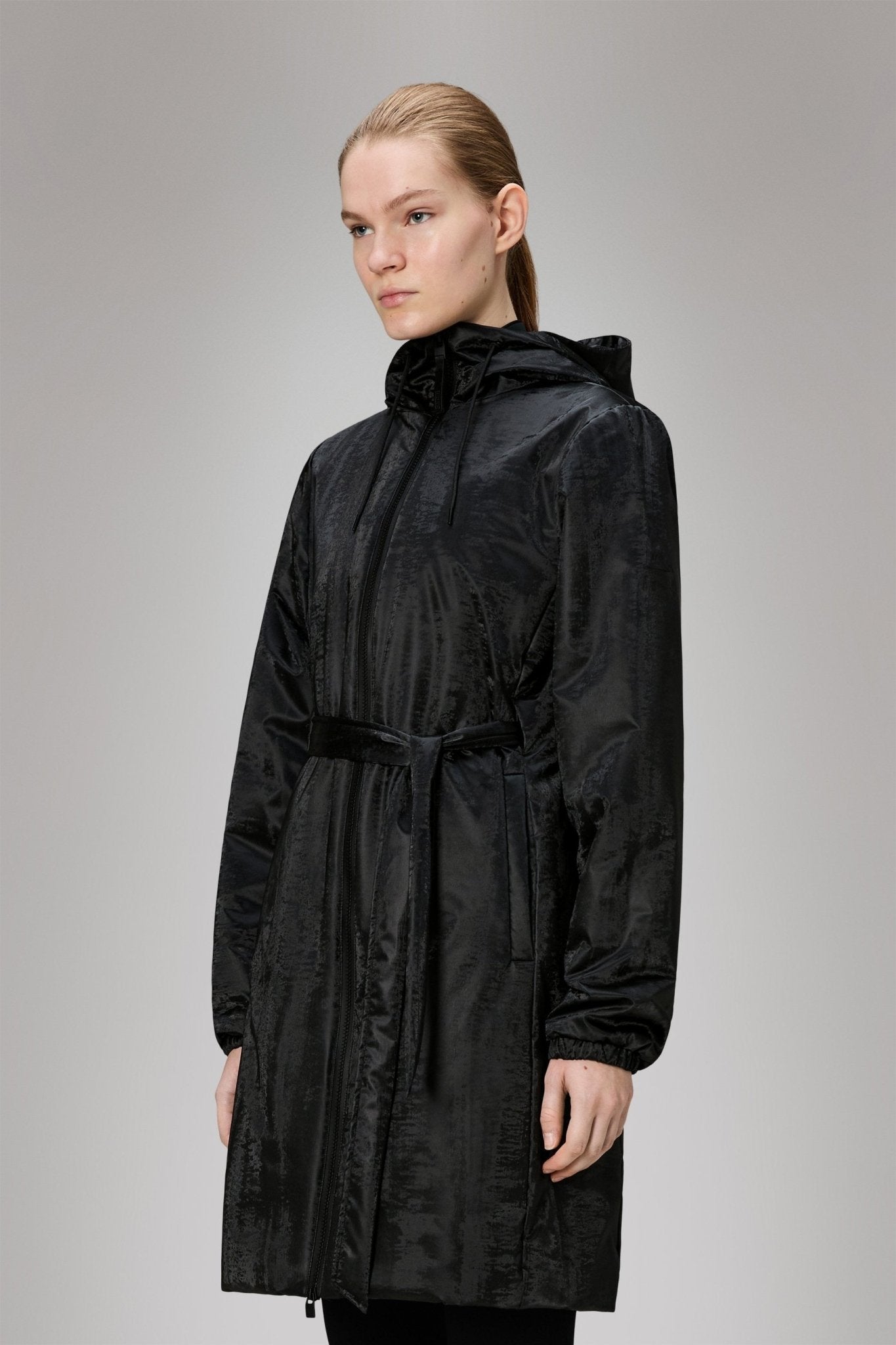RAINS LOHJA Long Insulated Curve Jacket W3T2 - Boutique Bubbles