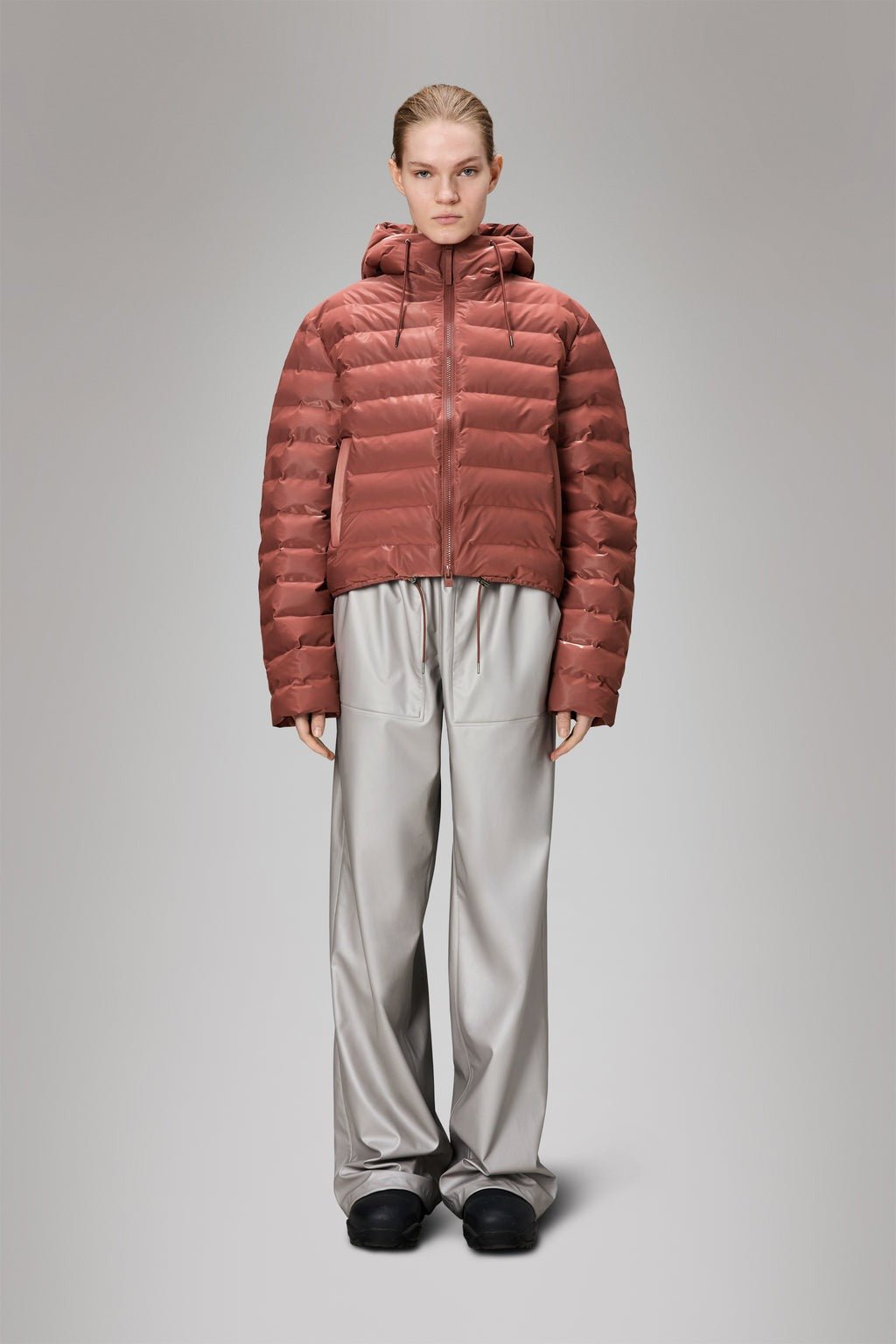 RAINS LOHJA Short Puffer Jacket W3T2 - Boutique Bubbles