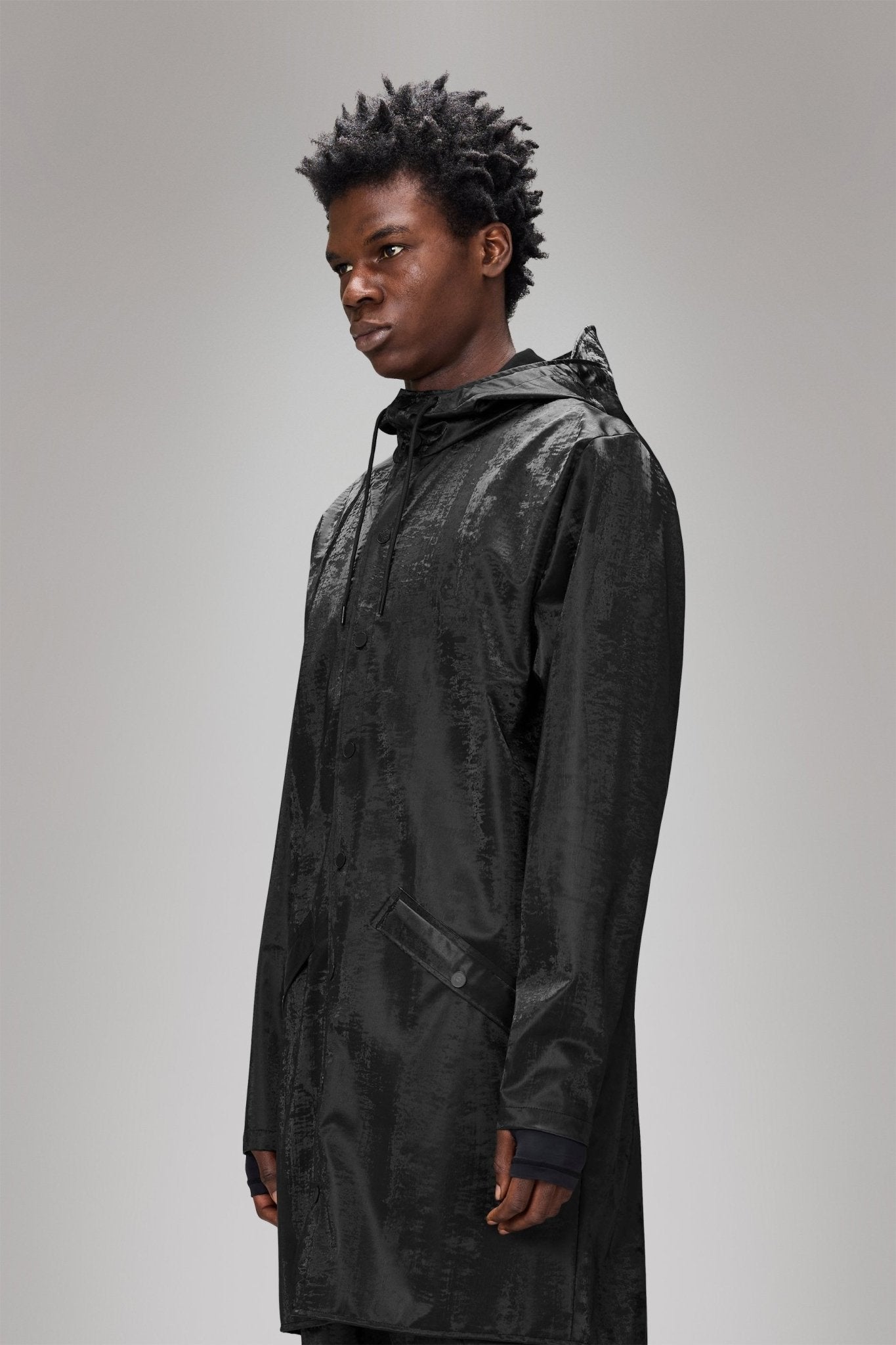 RAINS LONG Jacket W3 - Boutique Bubbles