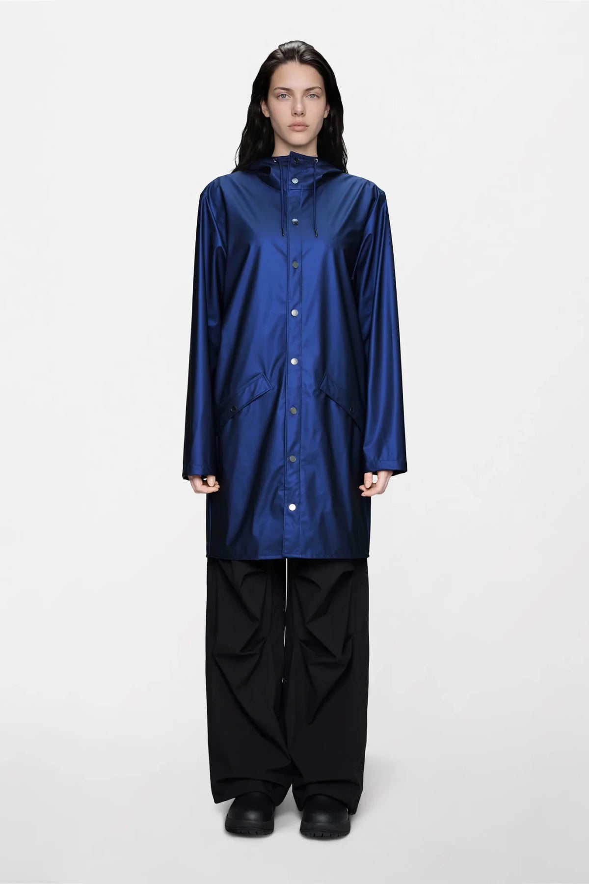 RAINS LONG Jacket W3 - Boutique Bubbles