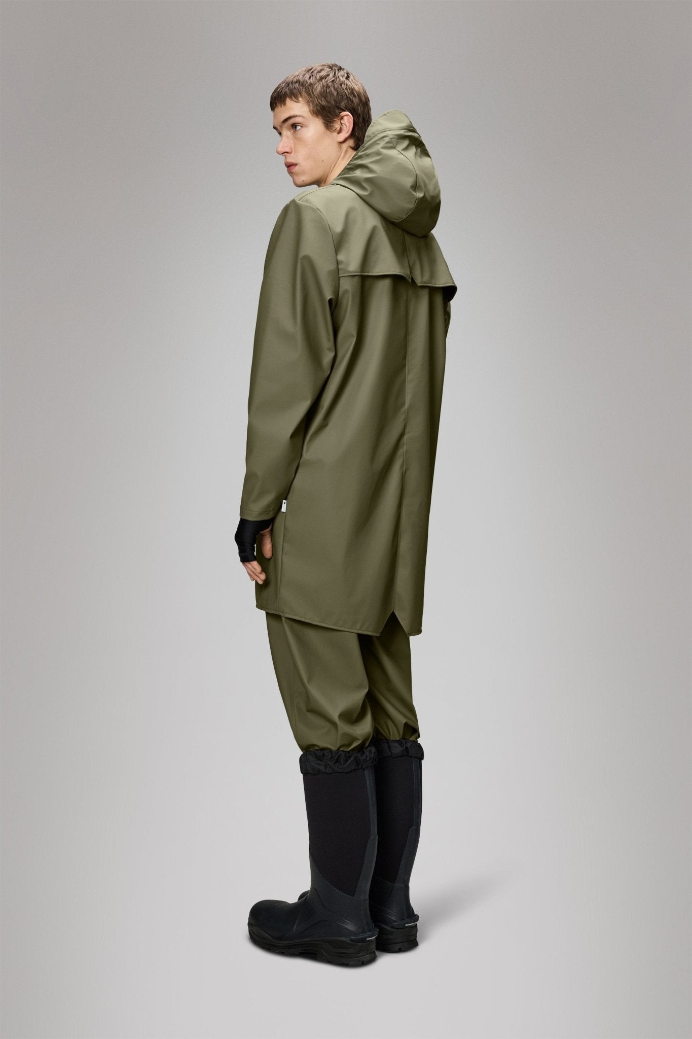 RAINS LONG Jacket W3 - Boutique Bubbles