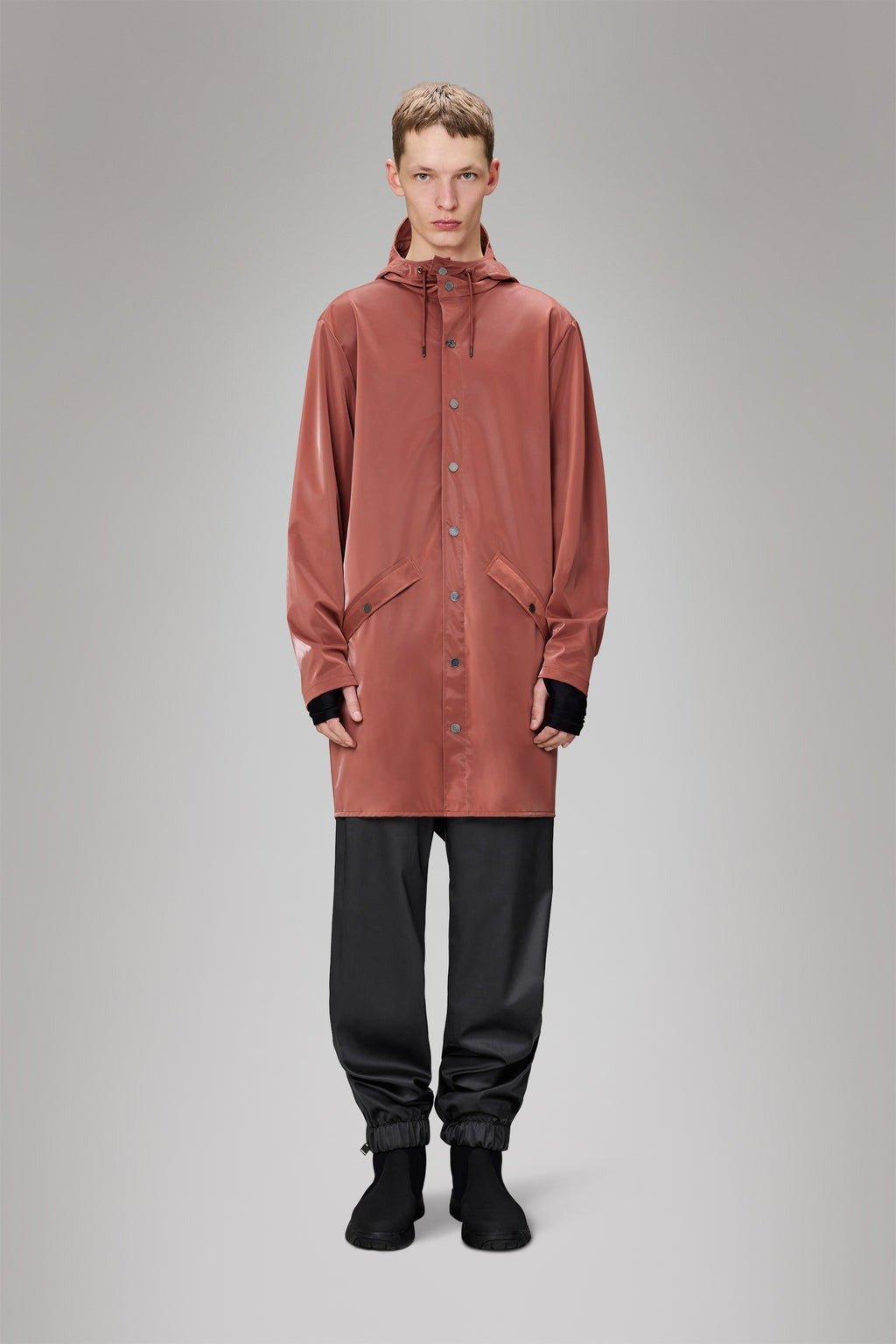 RAINS LONG Jacket W3 - Boutique Bubbles