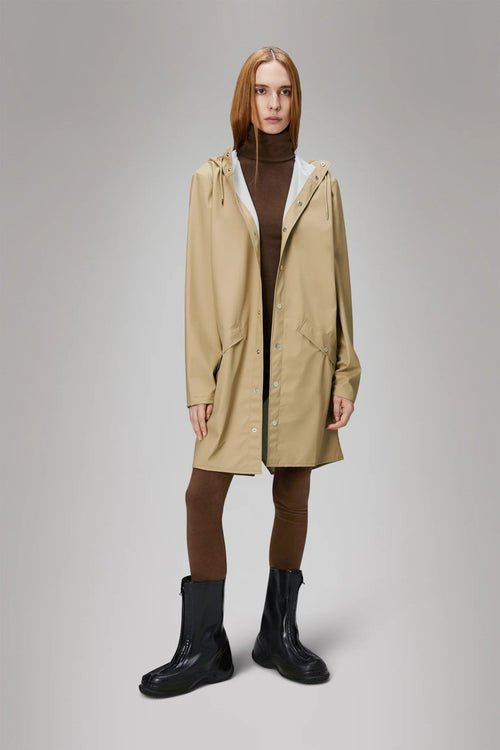 RAINS LONG Jacket W3 - Boutique Bubbles