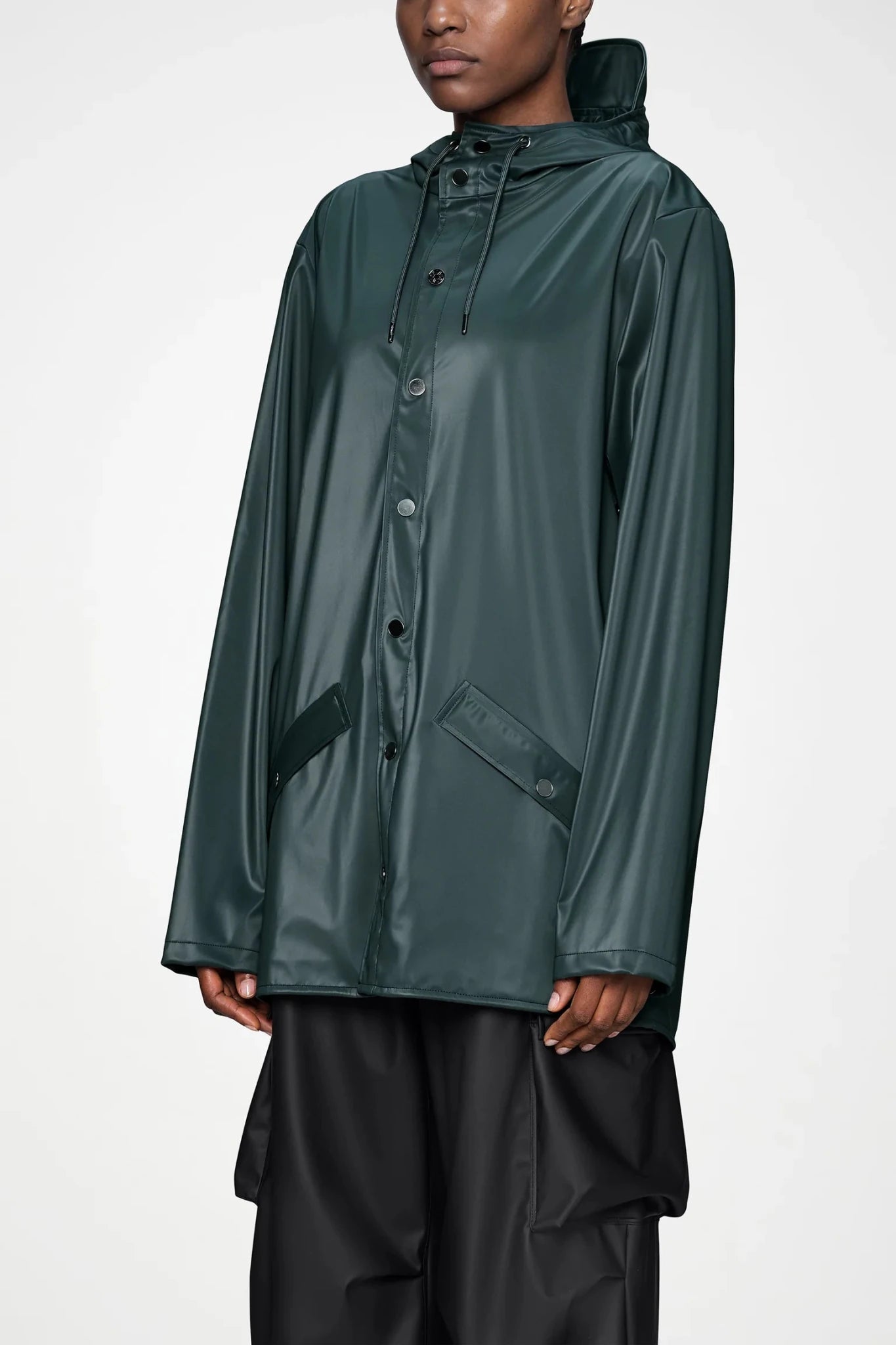 RAINS LONG Jacket W3 - Boutique Bubbles