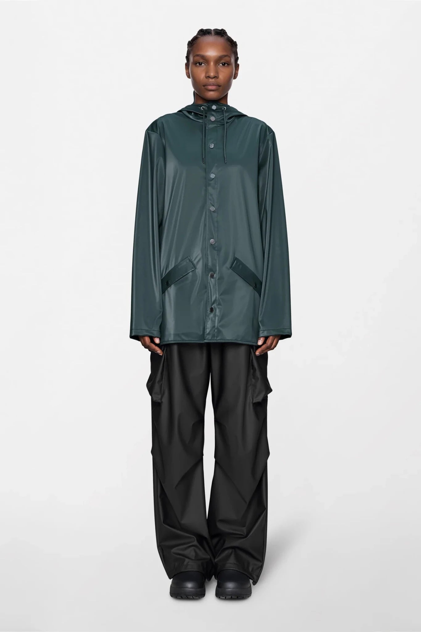 RAINS LONG Jacket W3 - Boutique Bubbles