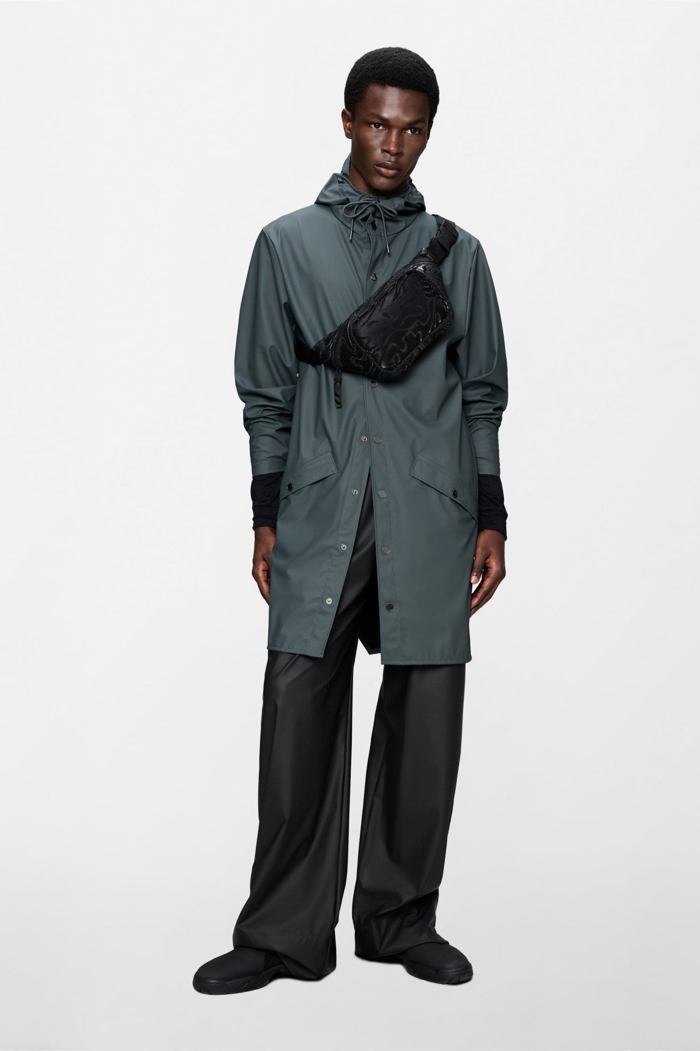 RAINS LONG Jacket W3 - Boutique Bubbles