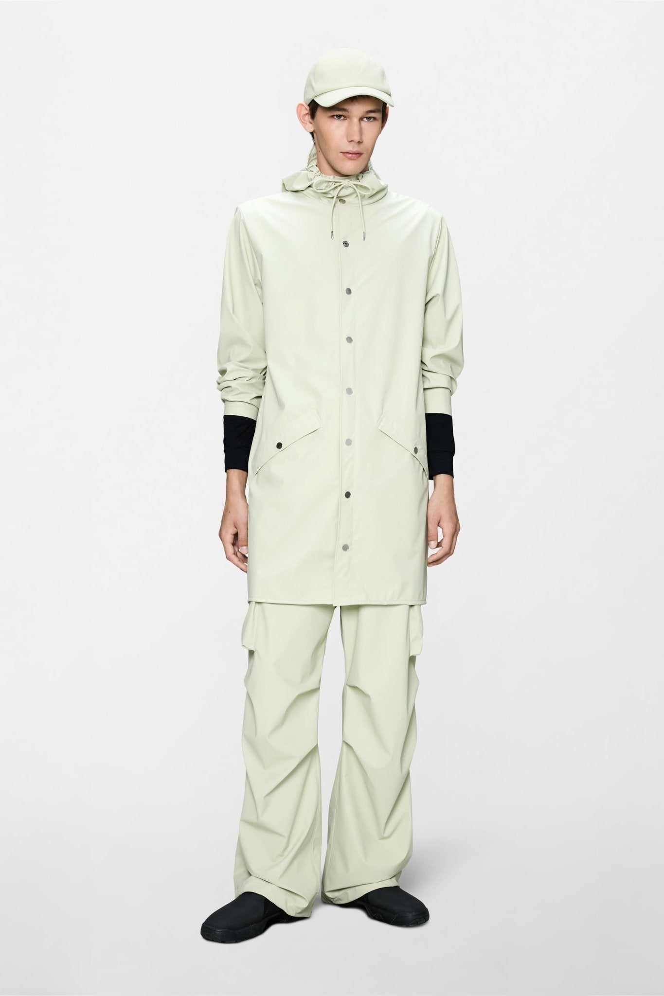 RAINS LONG Jacket W3 - Boutique Bubbles