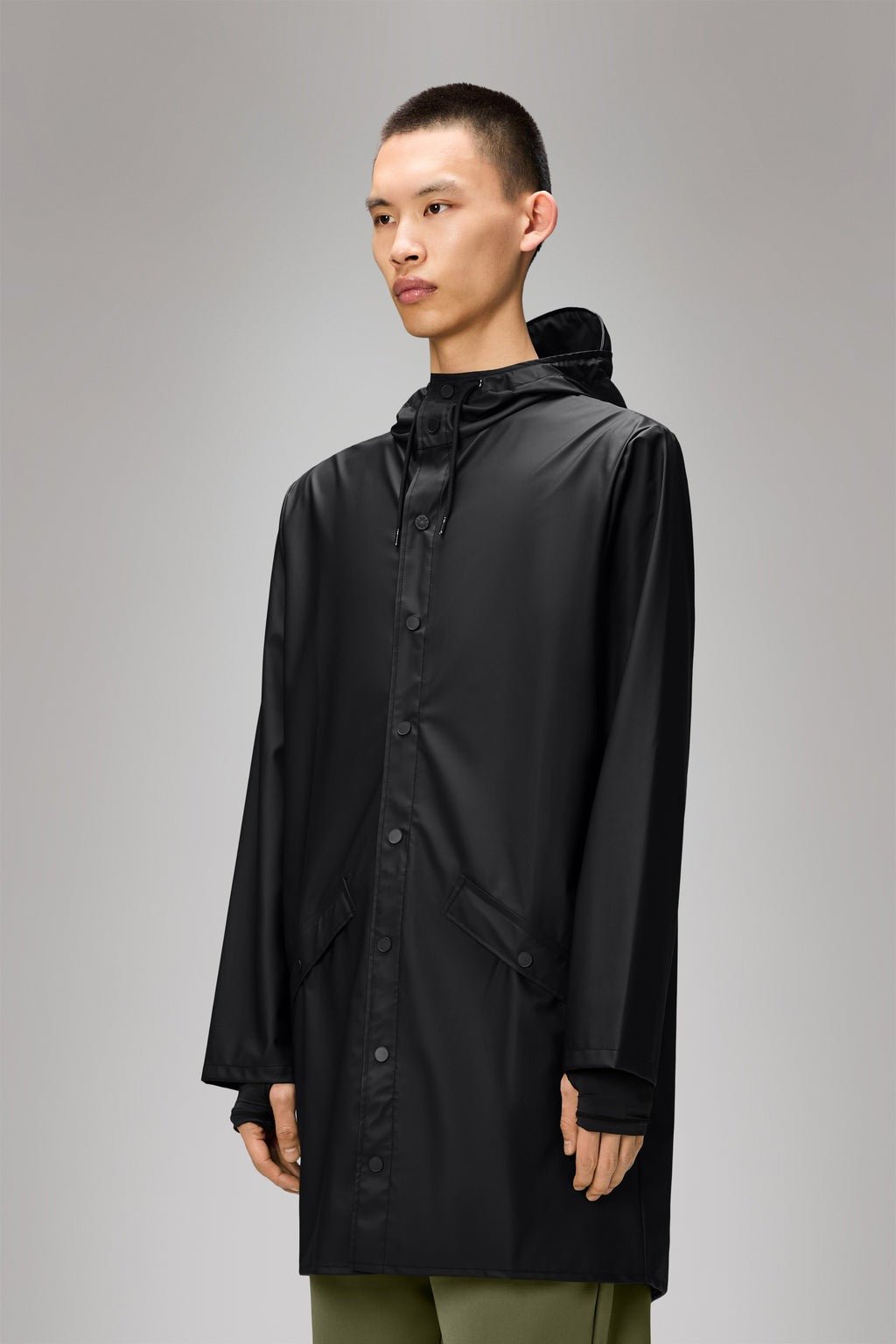 RAINS LONG Jacket W3 - Boutique Bubbles