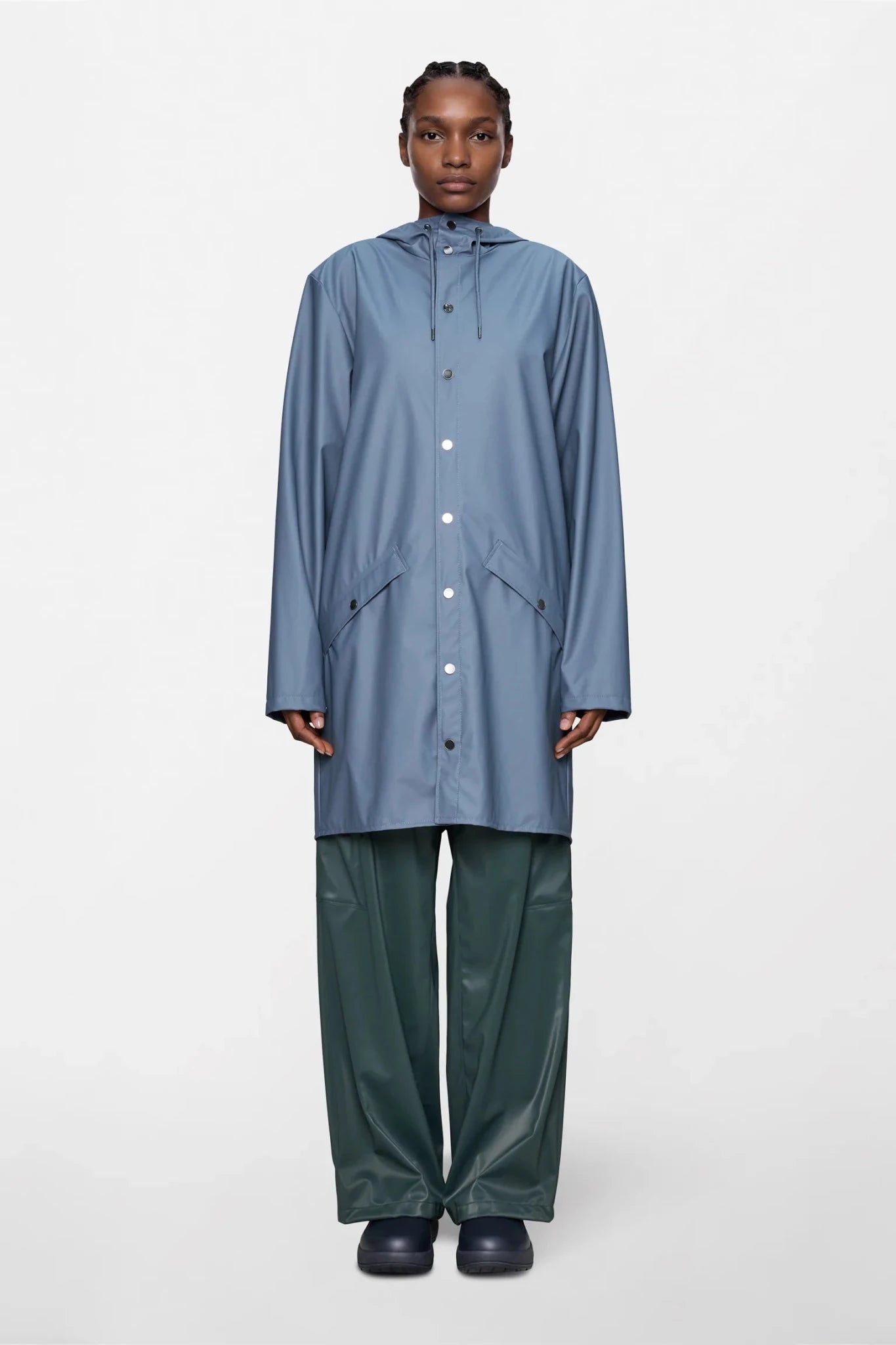 RAINS LONG Jacket W3 - Boutique Bubbles