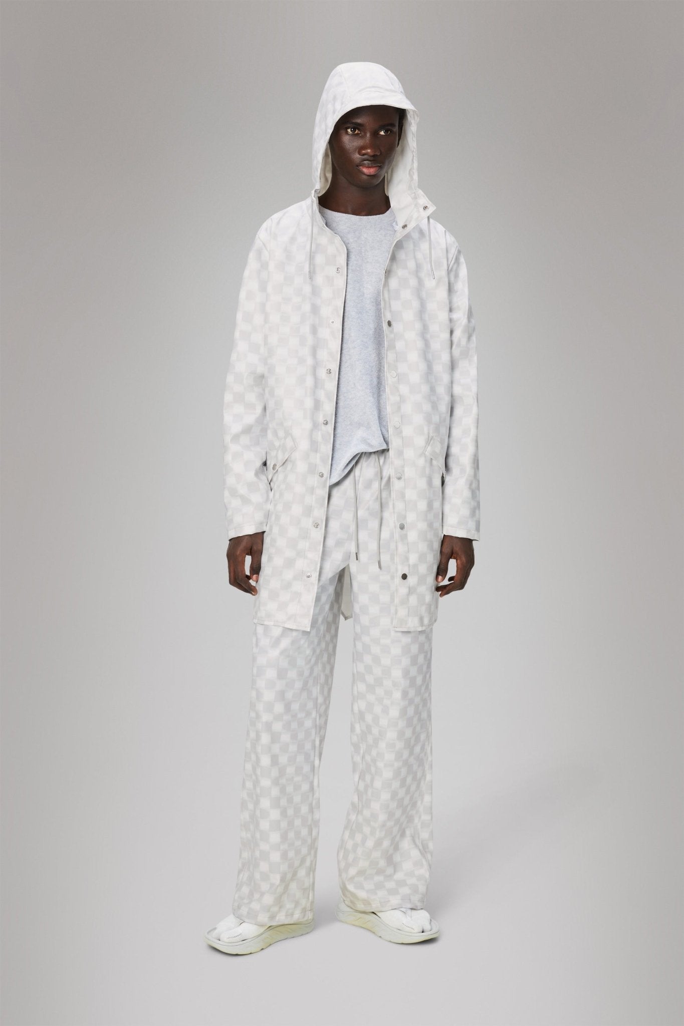 RAINS LONG Jacket W3 - Boutique Bubbles