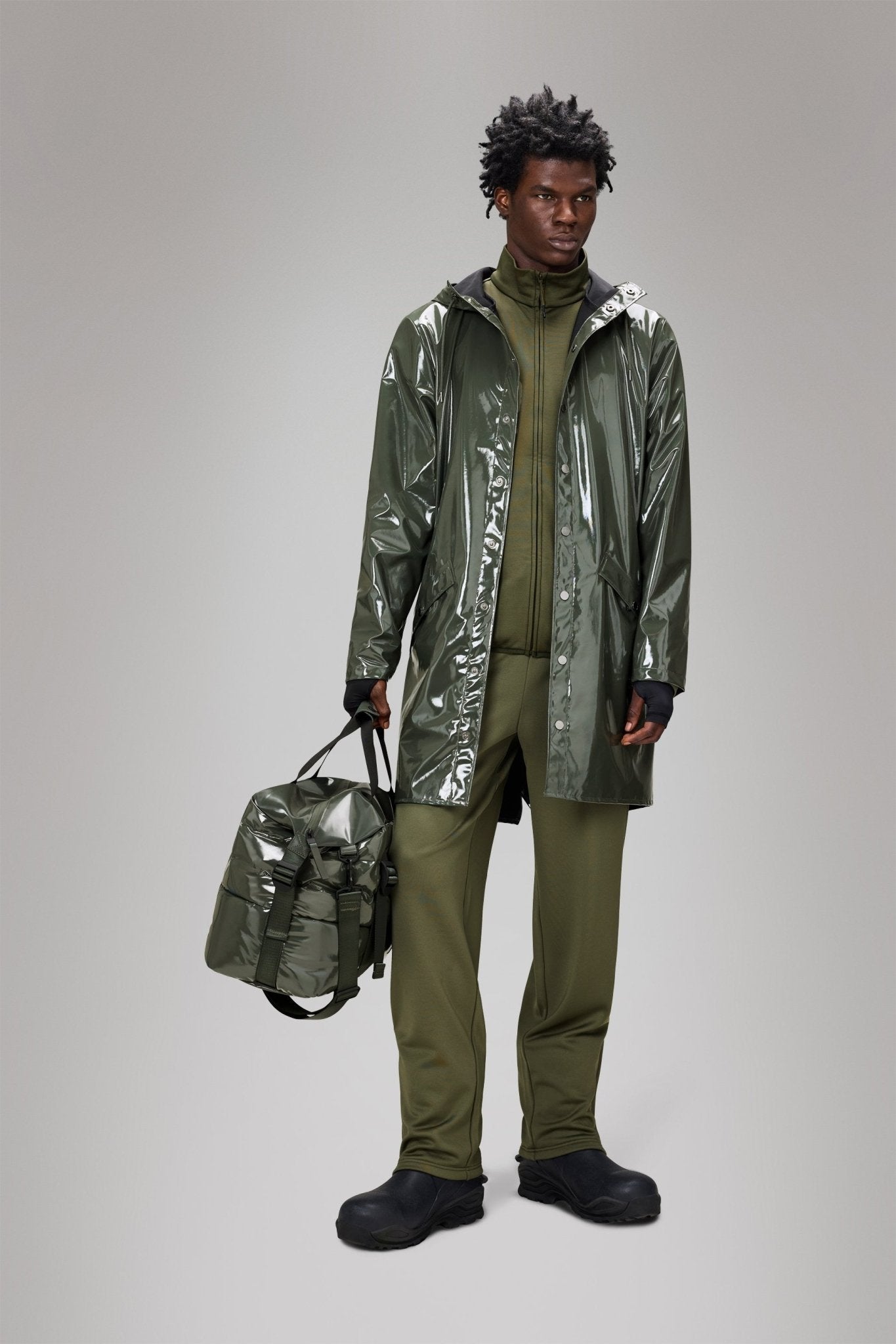 RAINS LONG Jacket W3 - Boutique Bubbles