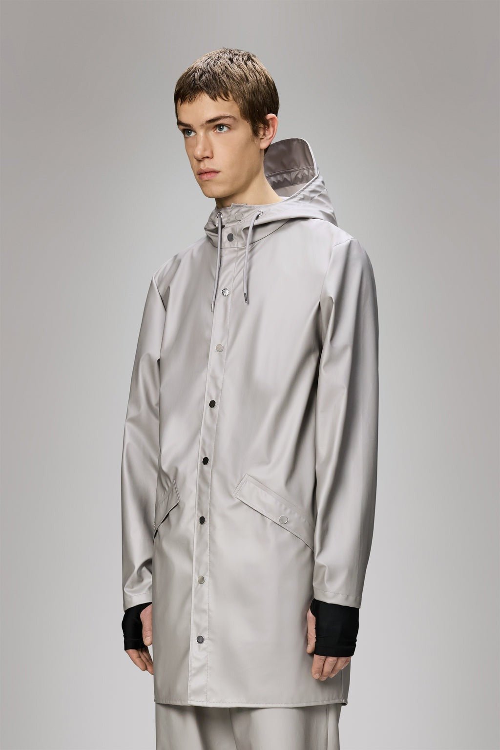RAINS LONG Jacket W3 - Boutique Bubbles