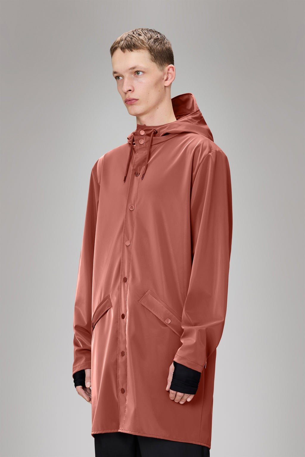 RAINS LONG Jacket W3 - Boutique Bubbles
