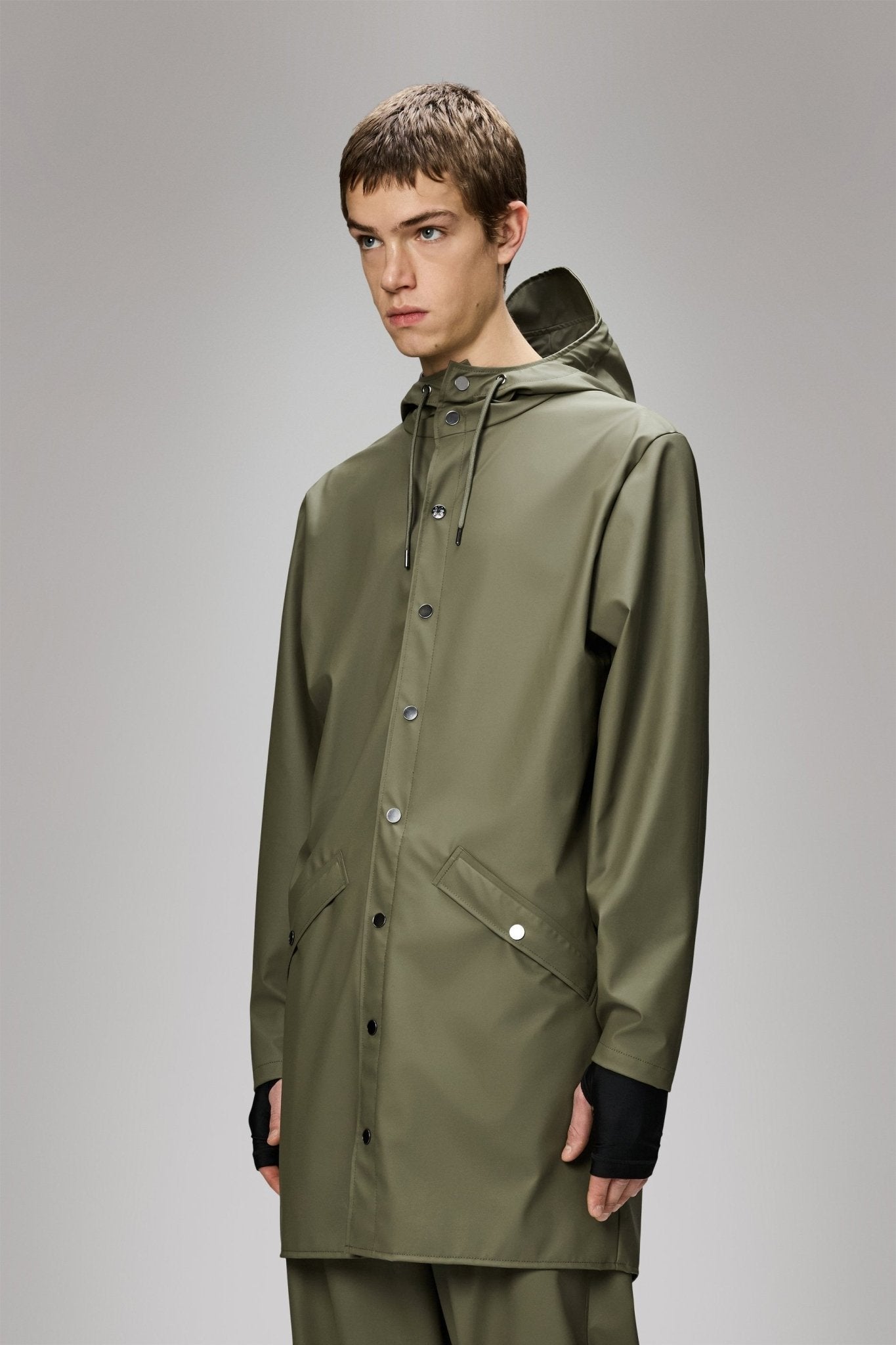 RAINS LONG Jacket W3 - Boutique Bubbles