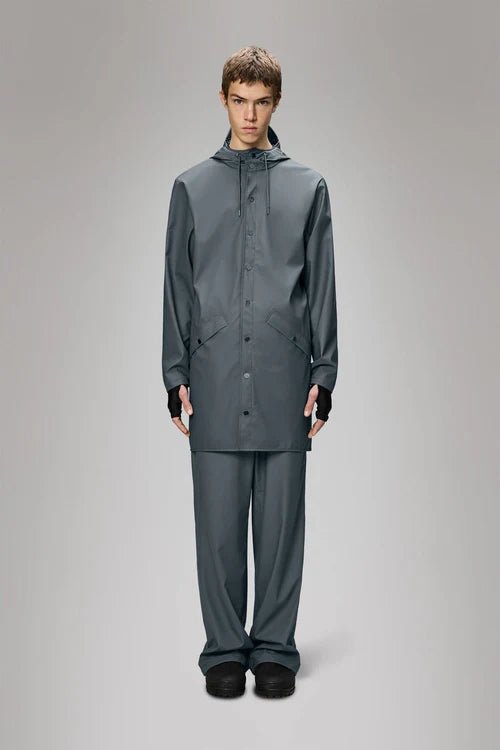 RAINS LONG Jacket W3 - Boutique Bubbles