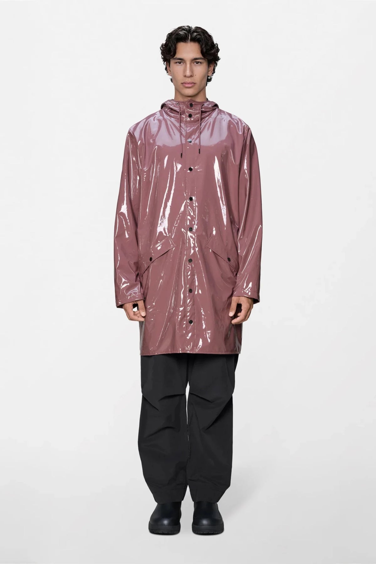 RAINS LONG Jacket W3 - Boutique Bubbles